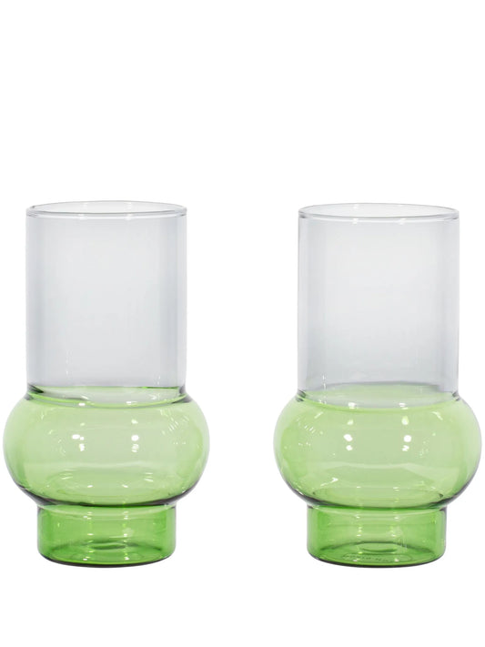 Bump tall glasses (set of two)