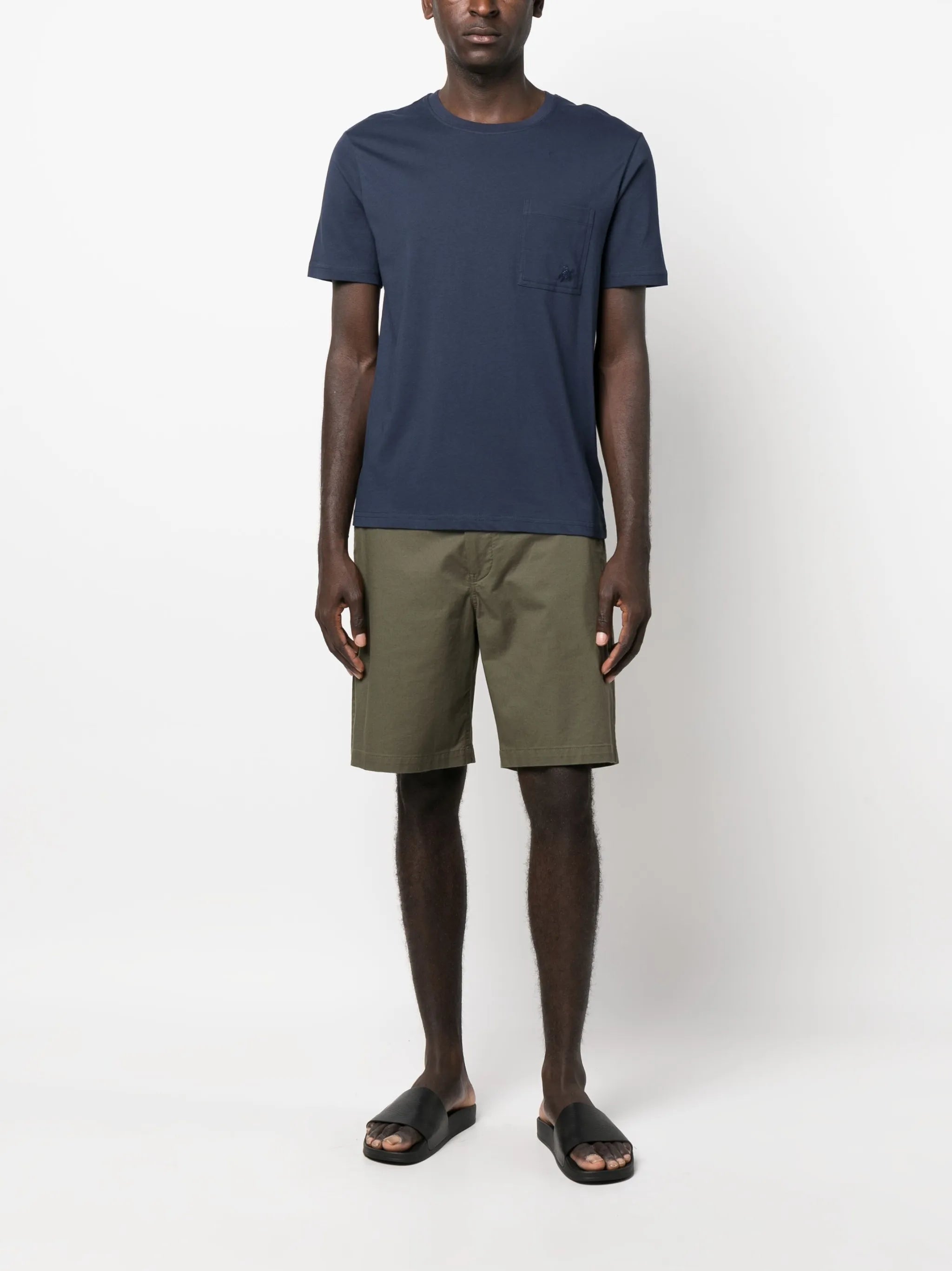 Titus round-neck cotton T-shirt