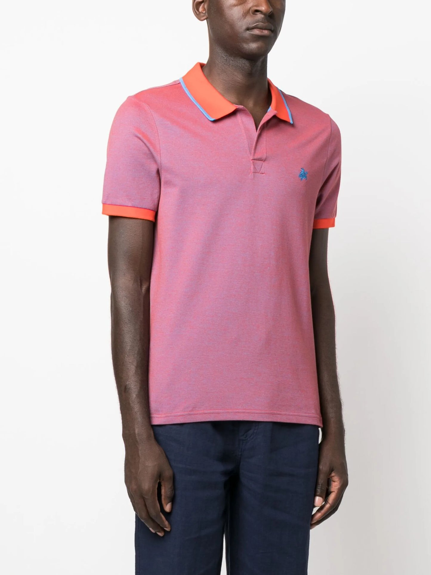 Palatin logo-embroidered polo shirt