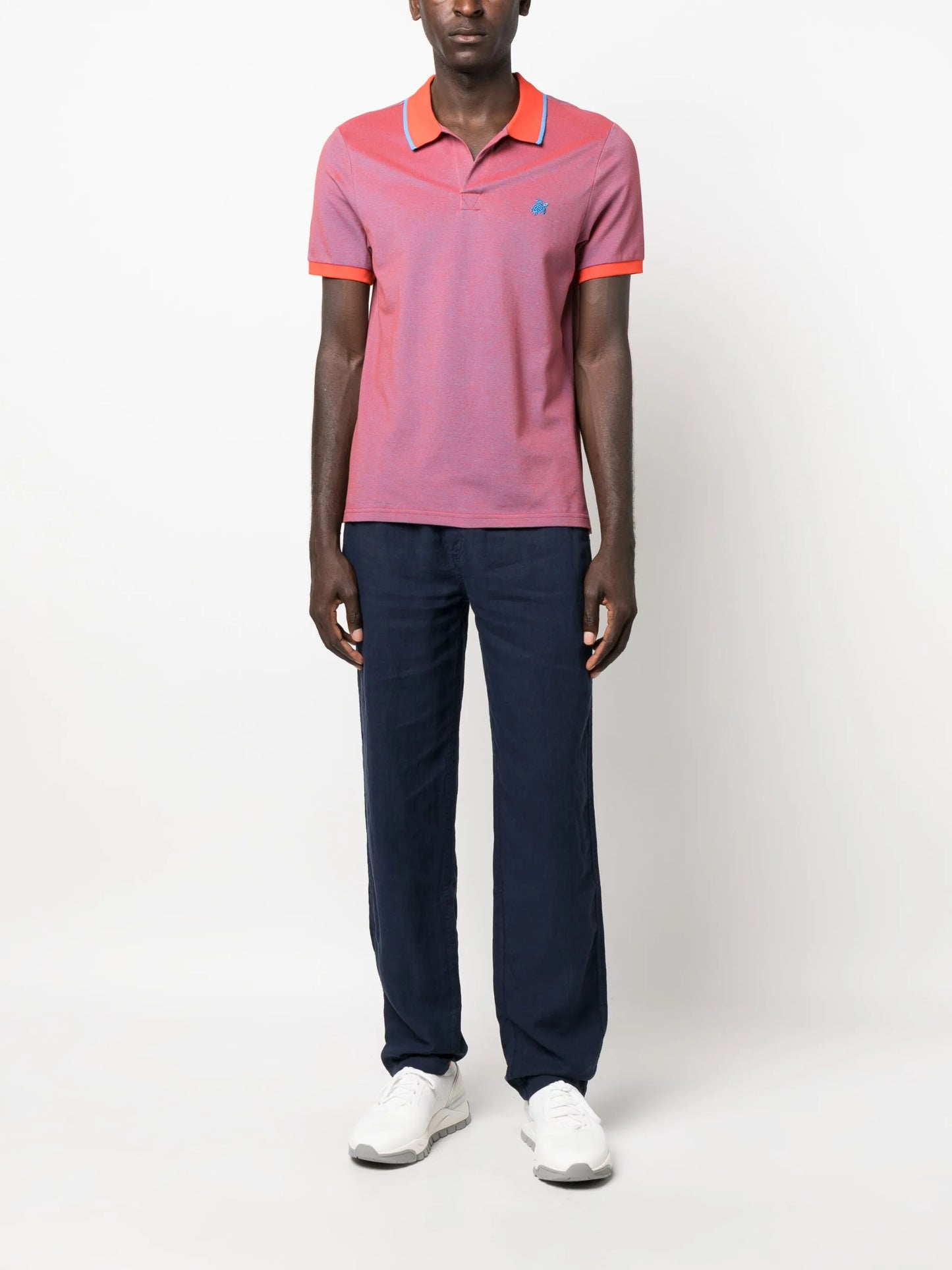 Palatin logo-embroidered polo shirt