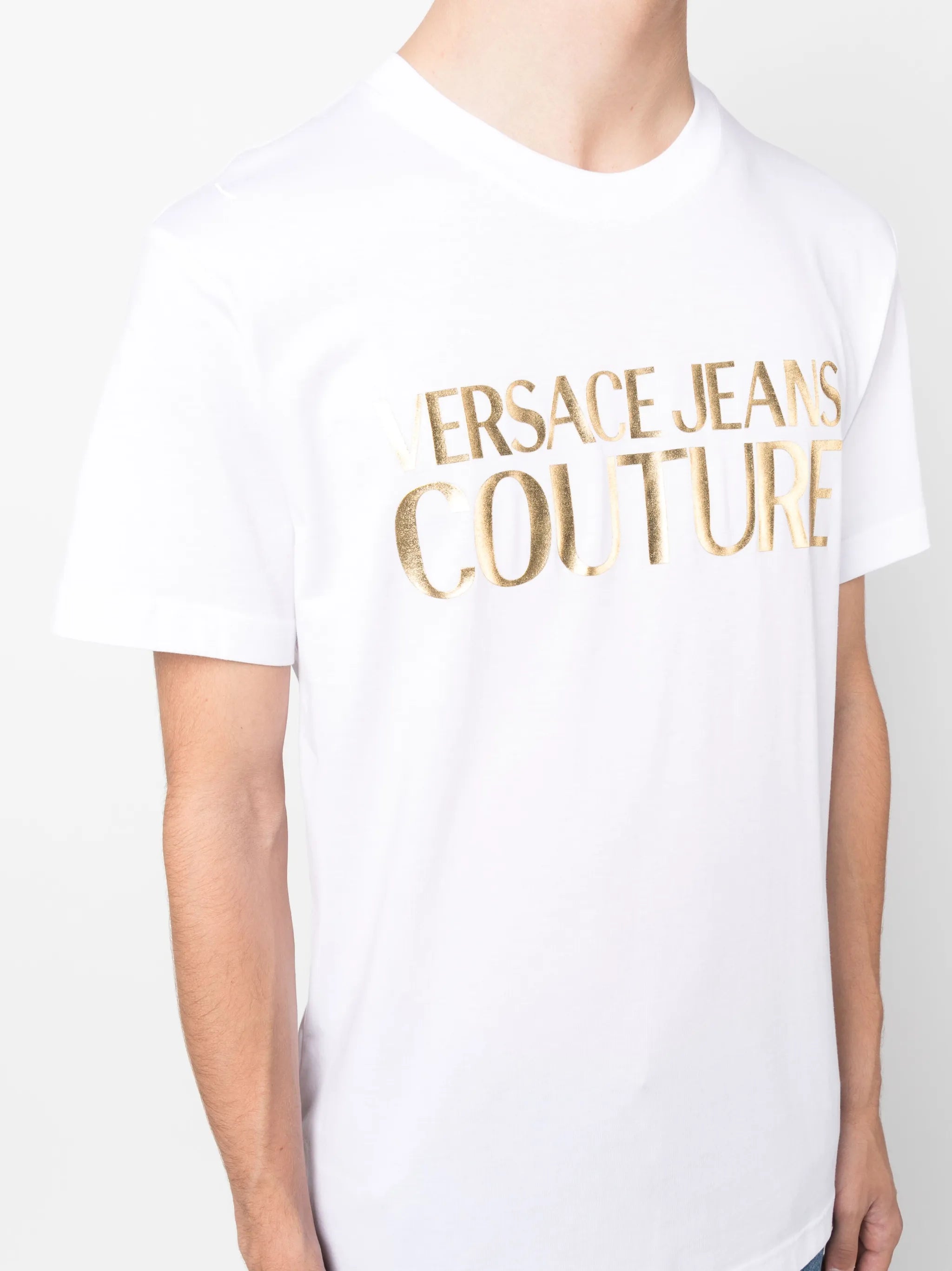logo-print cotton T-shirt