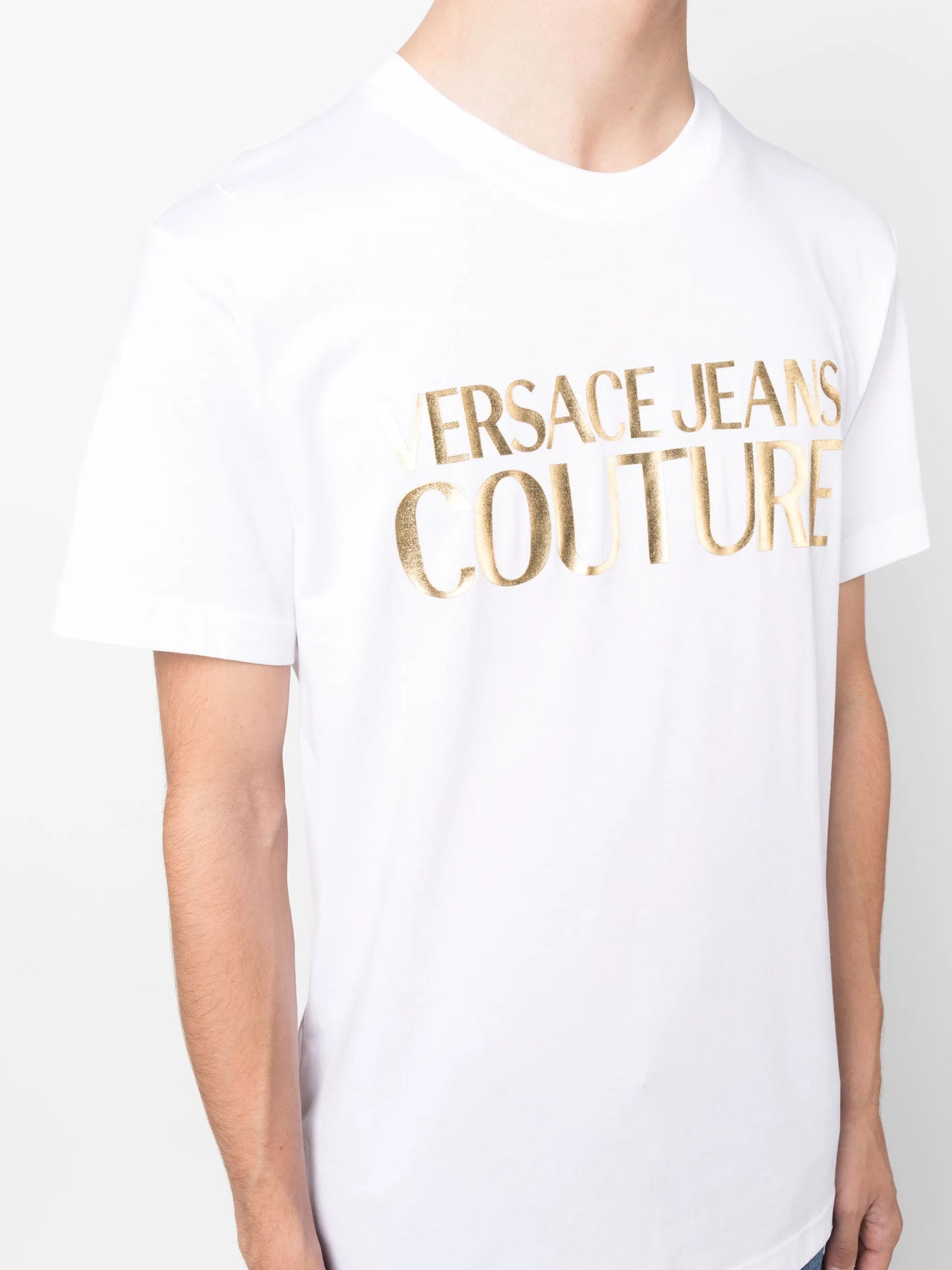 logo-print cotton T-shirt