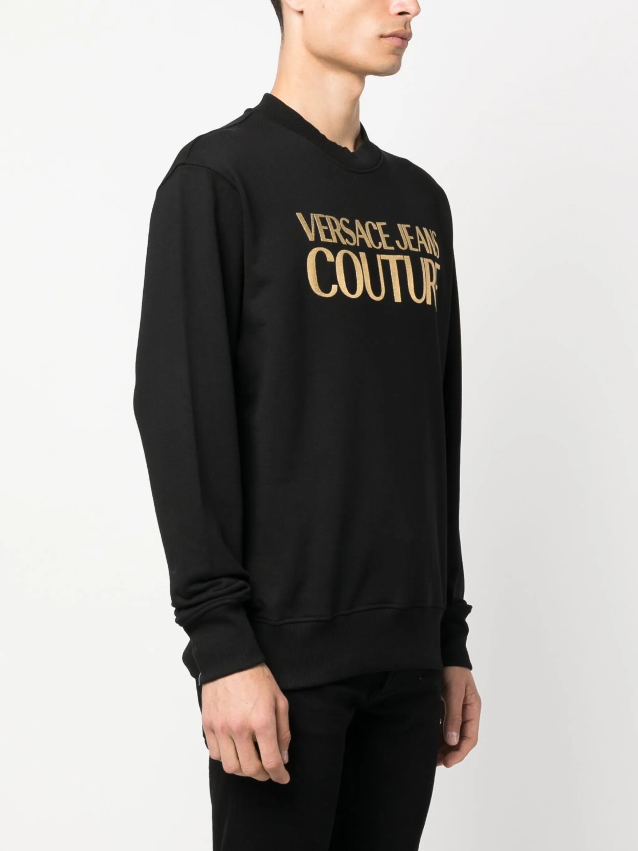 logo-print cotton sweatshirt