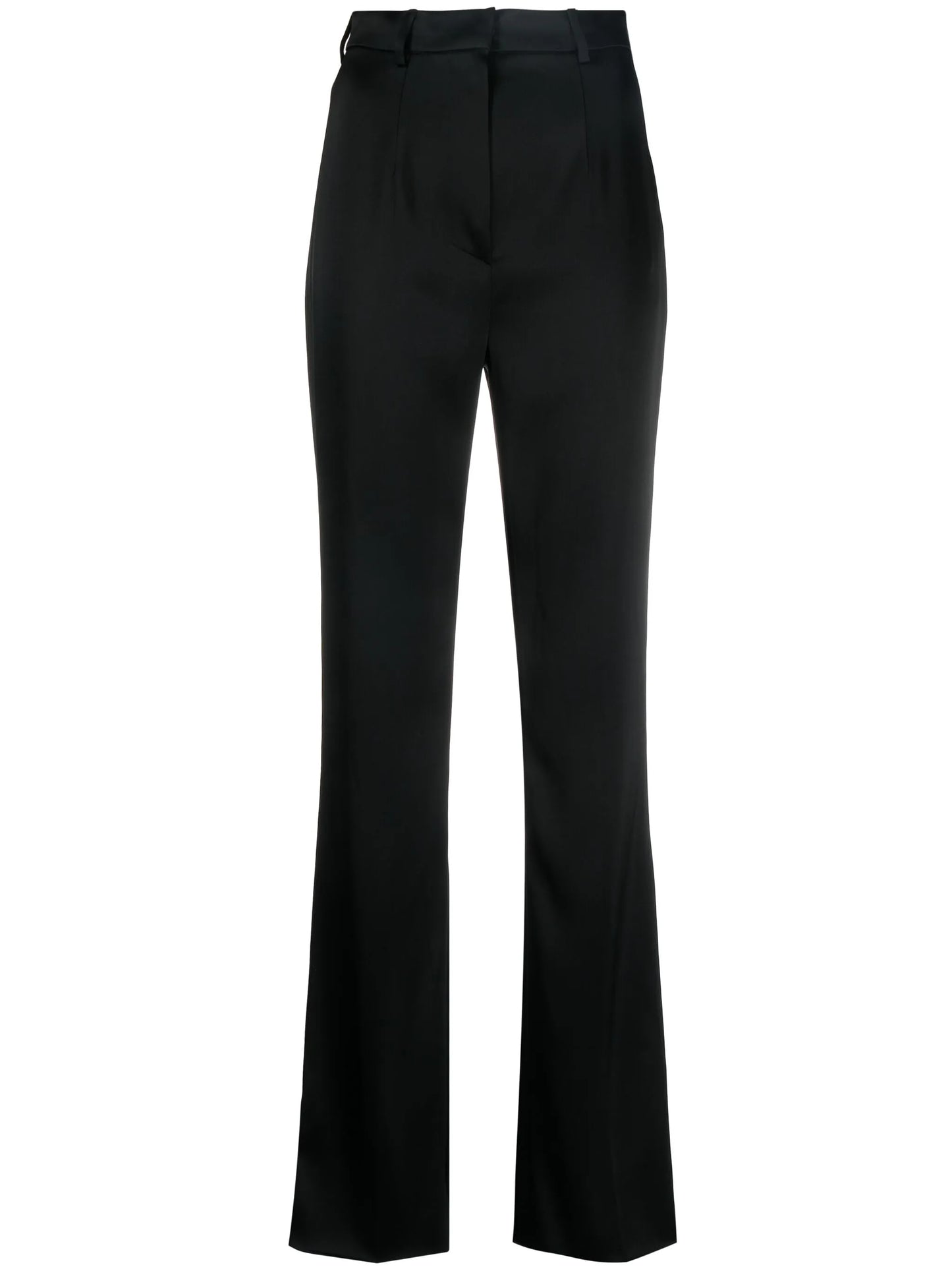 Leena flared satin trousers