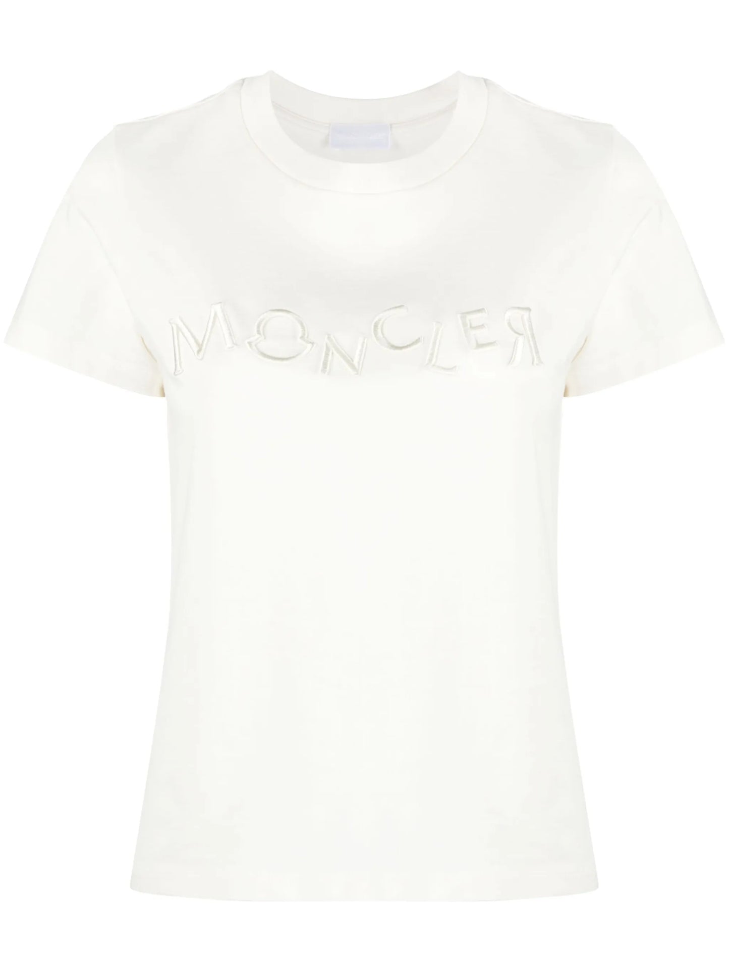 logo-embroidered cotton T-shirt