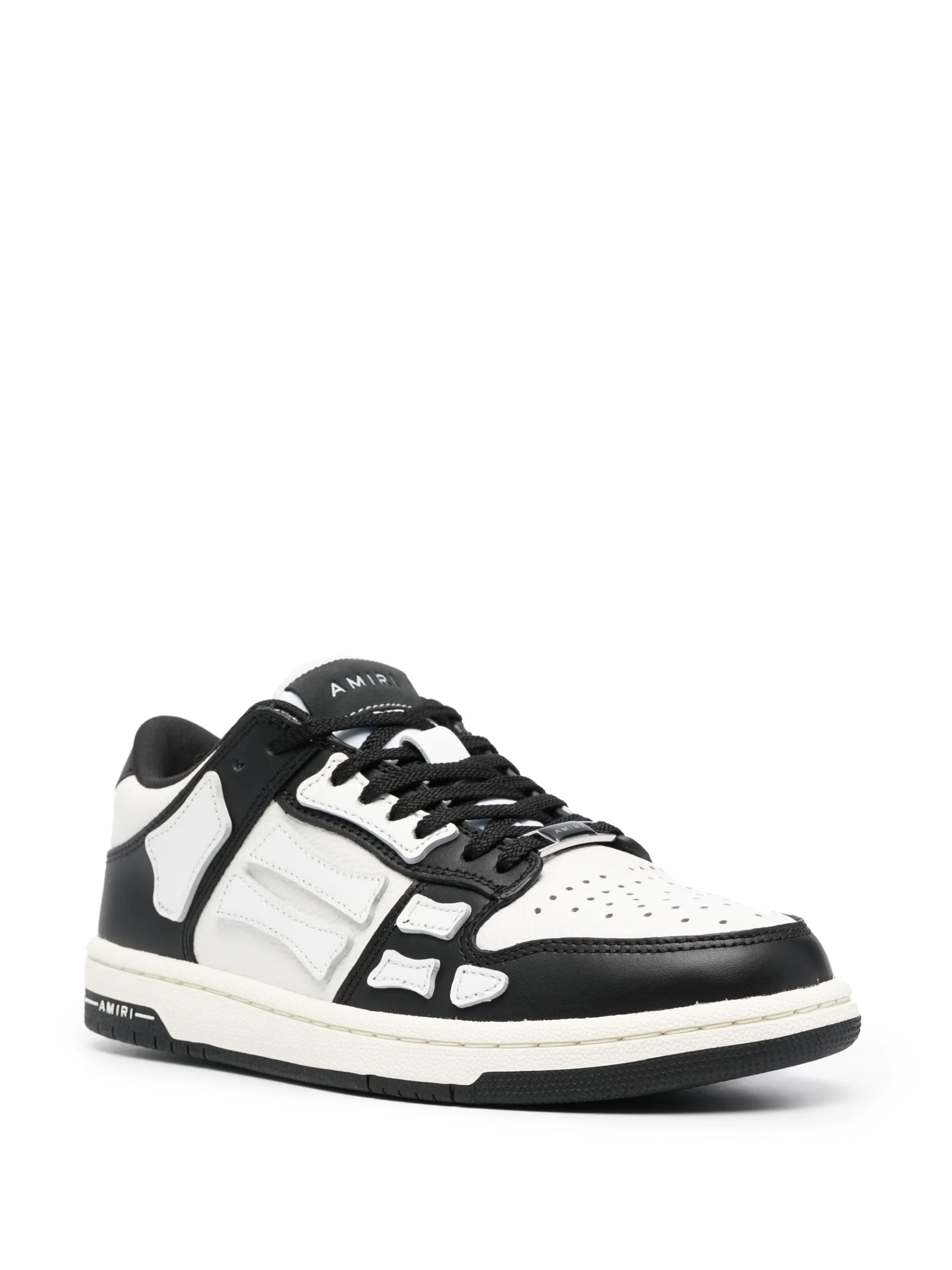 Skel Top leather sneakers