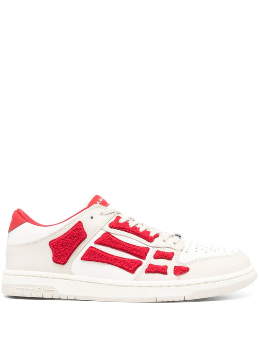 Skel Top leather sneakers