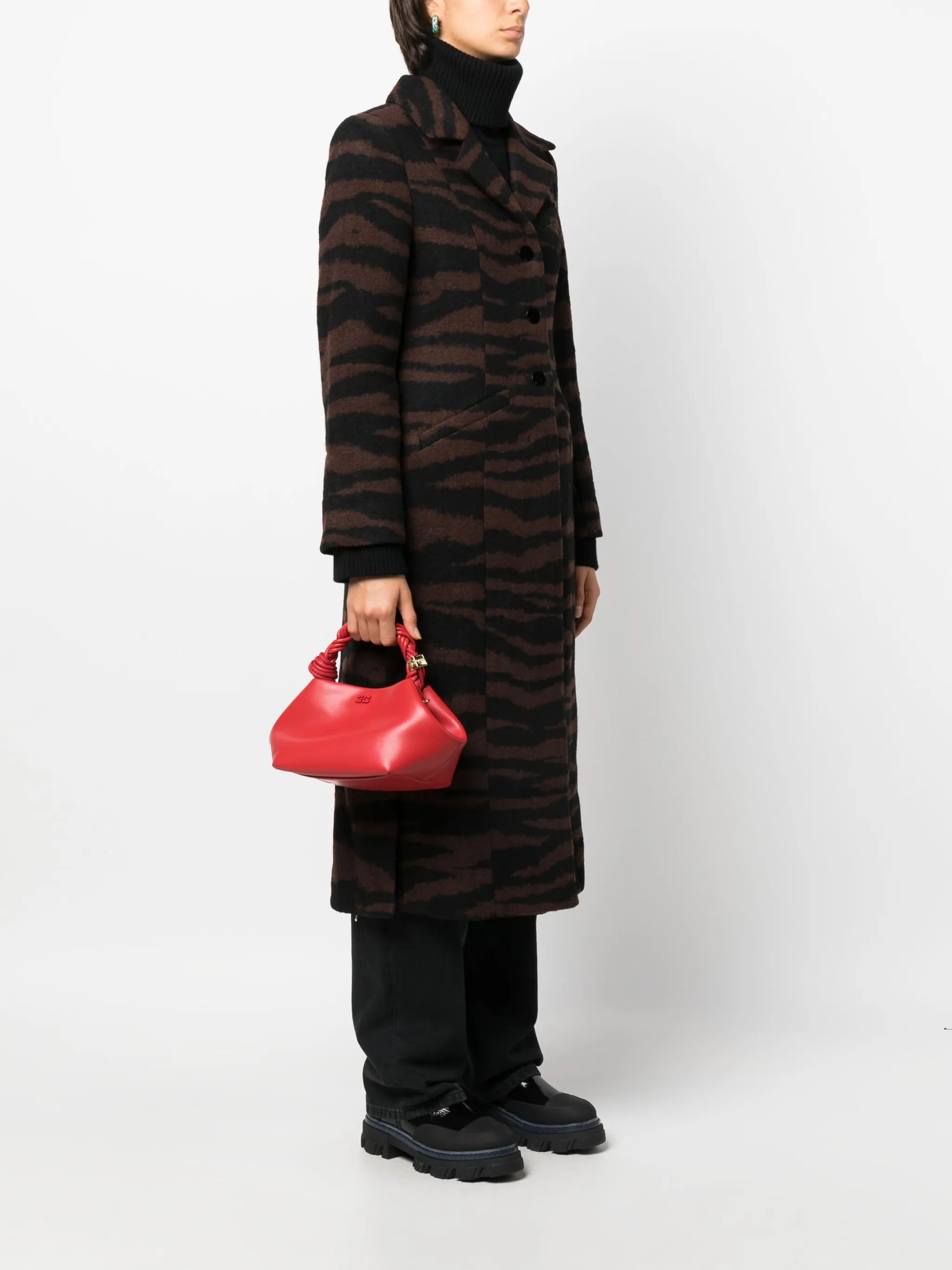 Bou recycled-leather tote bag