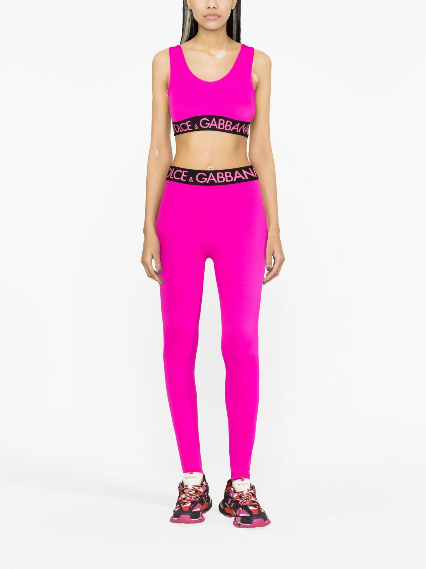 logo-waistband leggings
