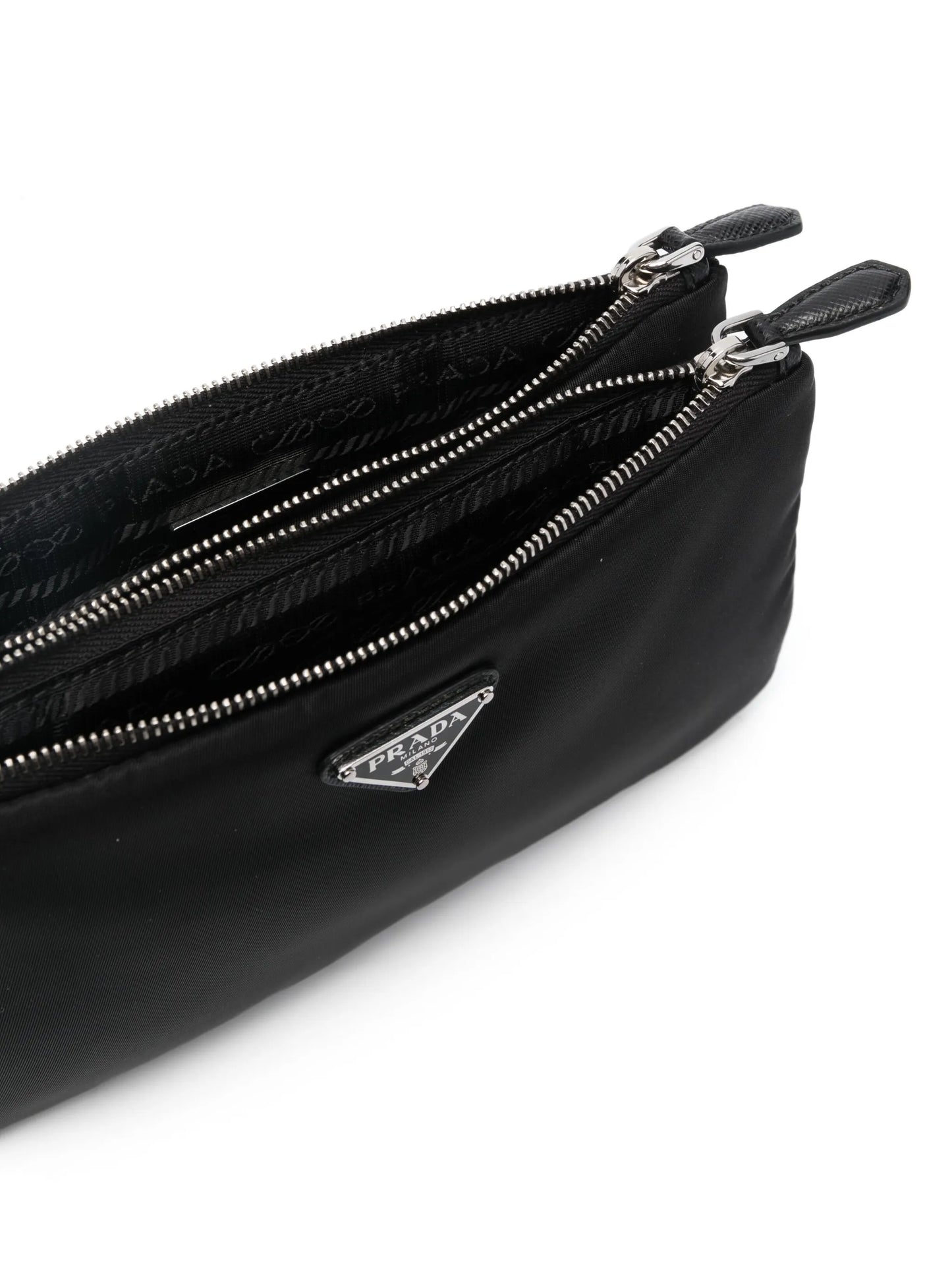 Re-Nylon partitioned clutch