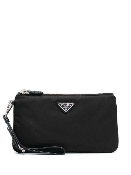 Re-Nylon partitioned clutch