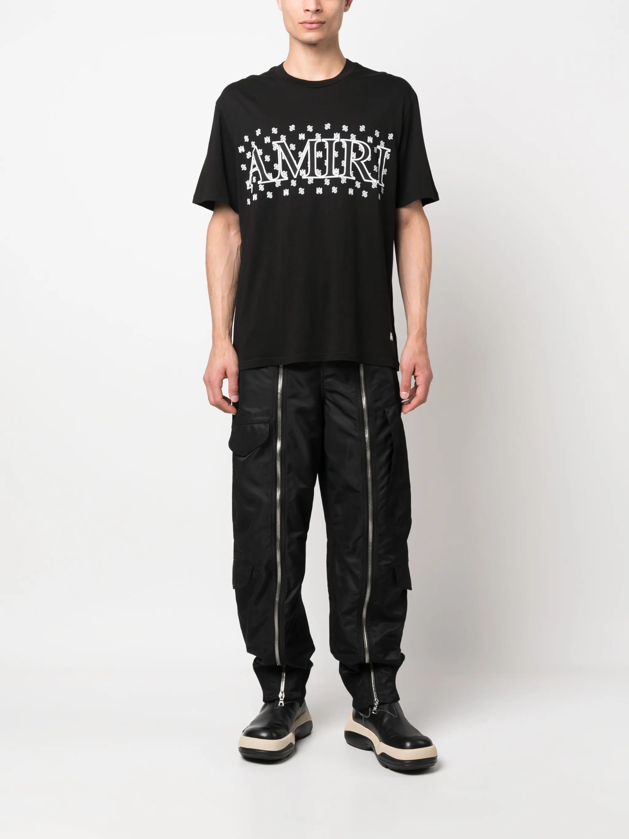 M.A paisley-print T-shirt