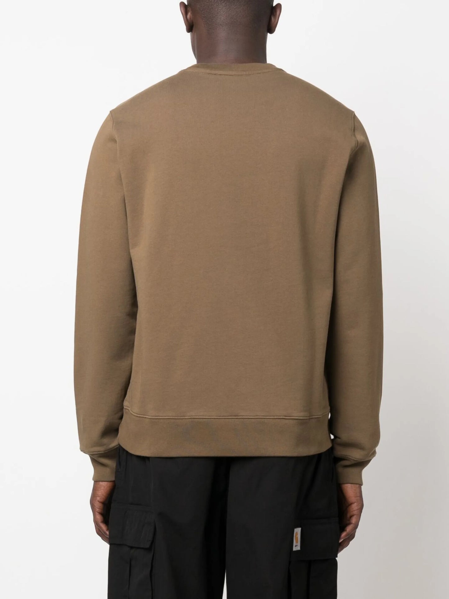 logo-print cotton sweatshirt