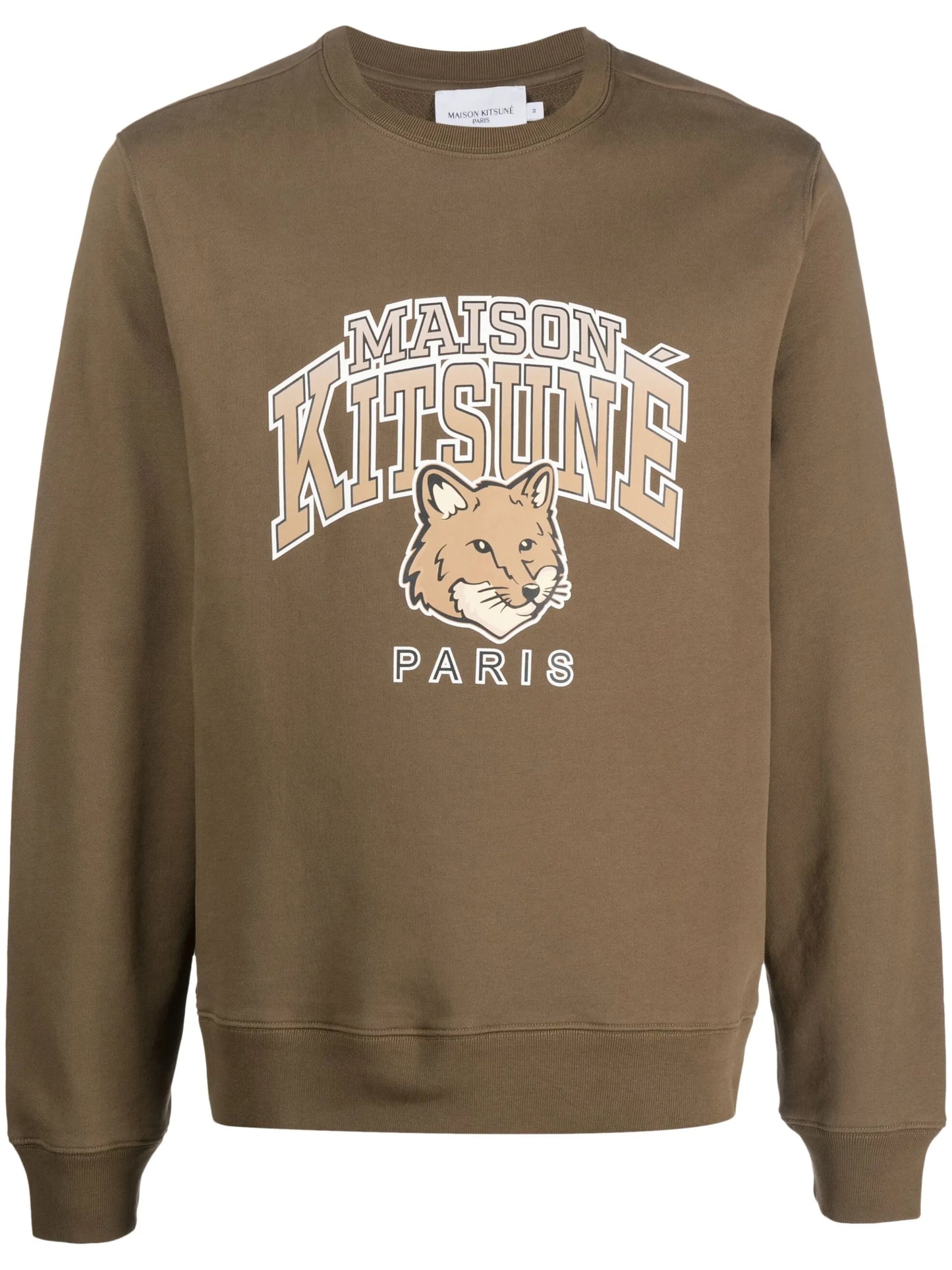 logo-print cotton sweatshirt