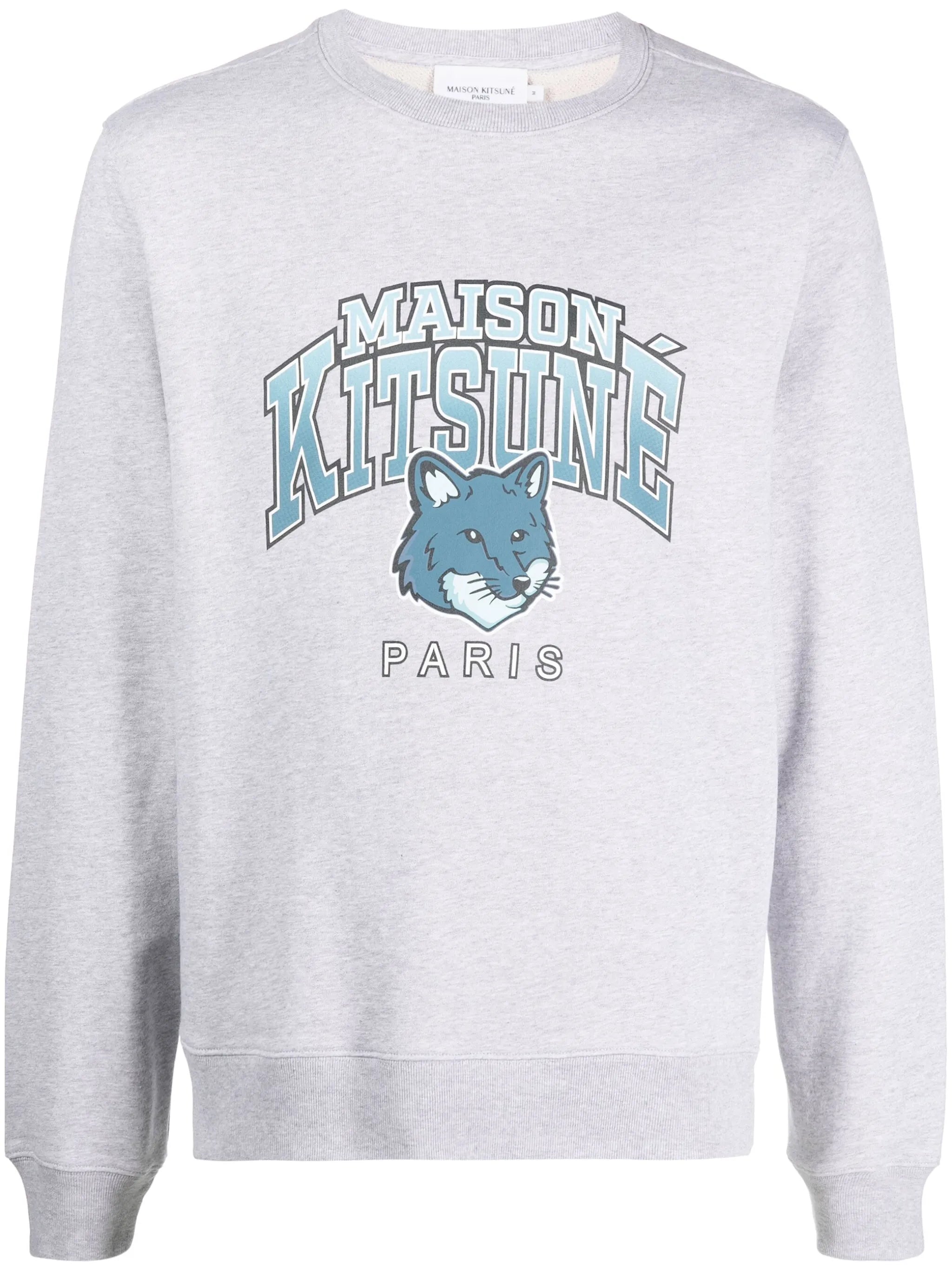 logo-print cotton sweatshirt
