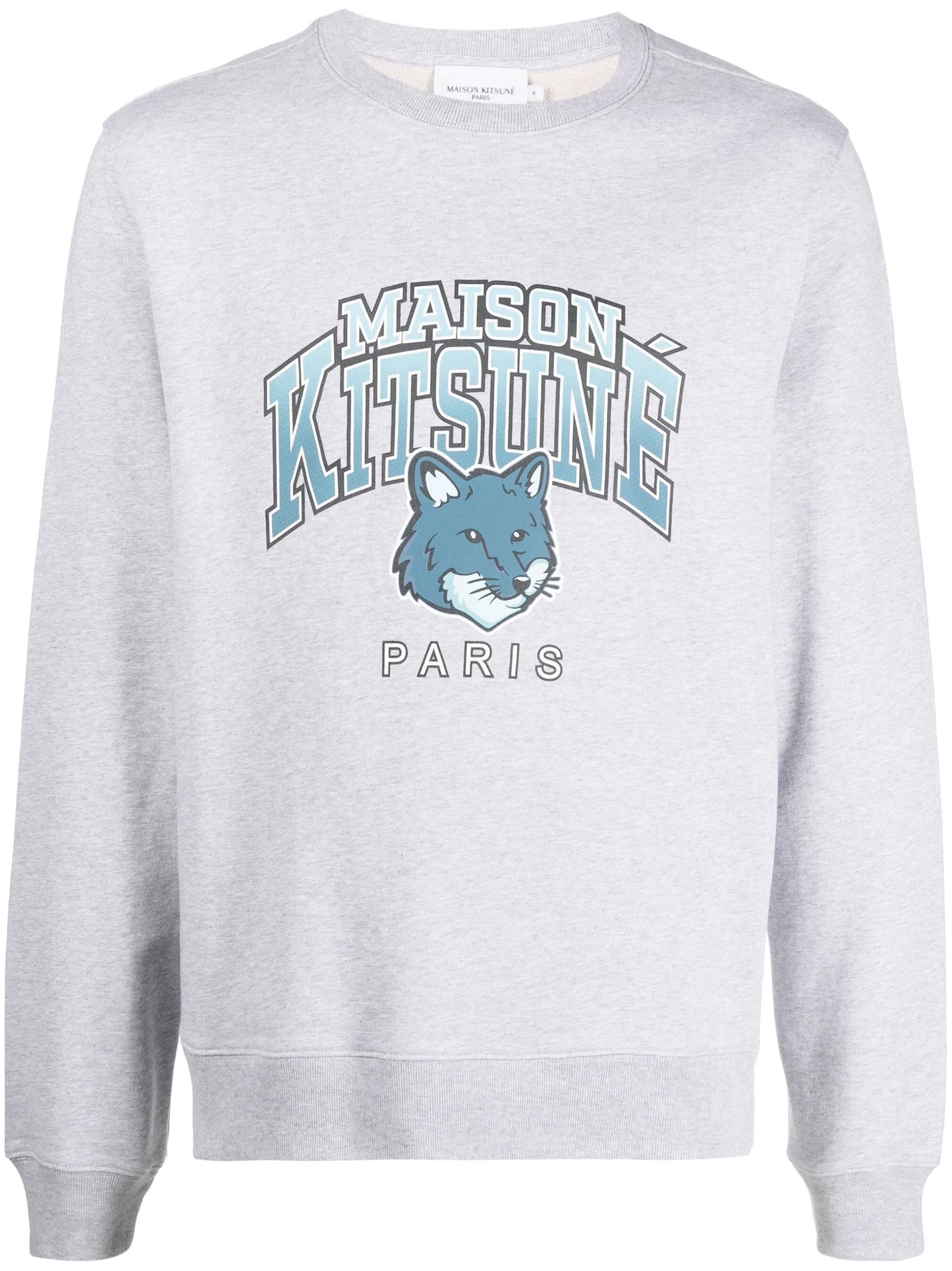 logo-print cotton sweatshirt