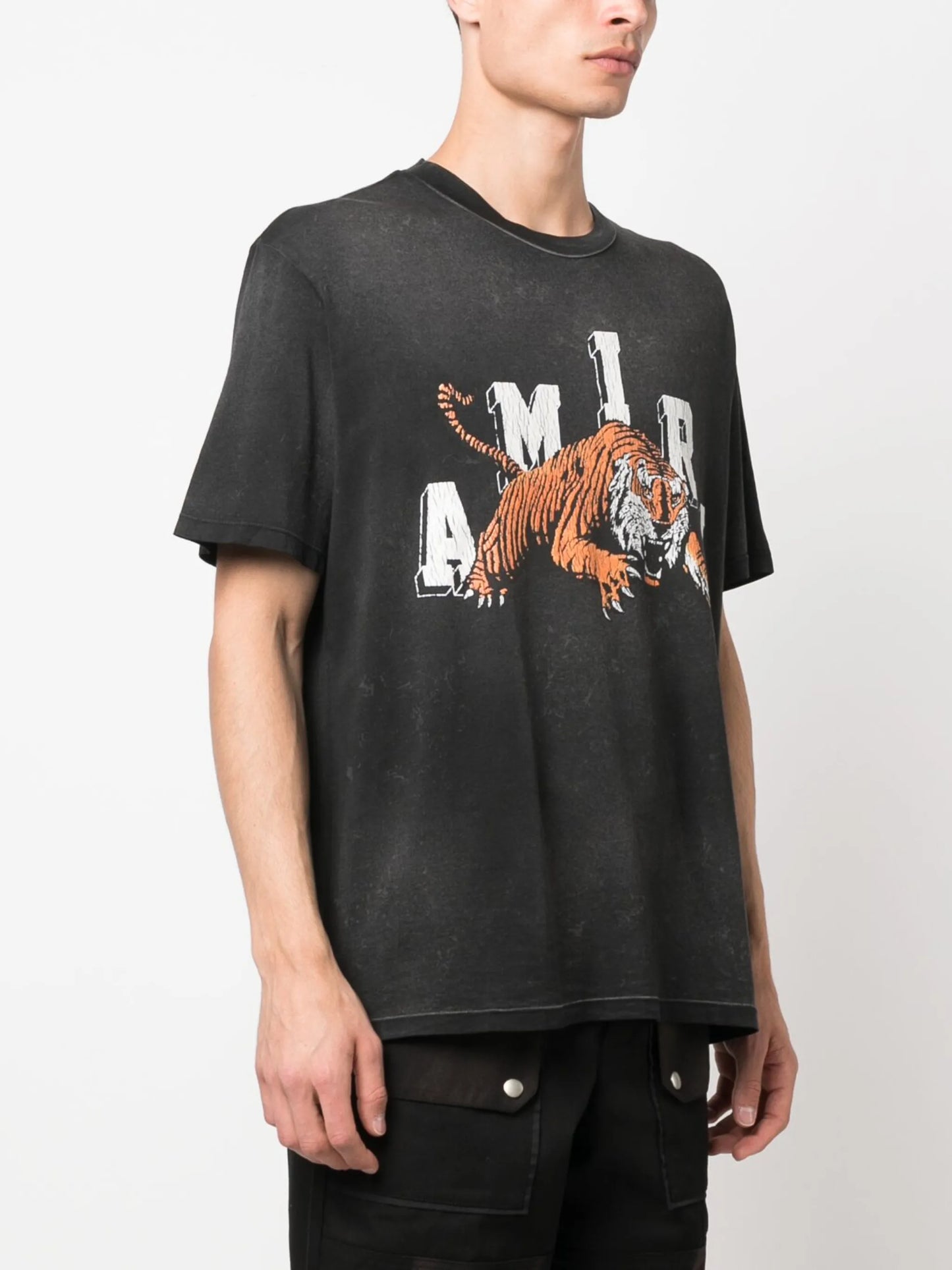 tiger-graphic T-shirt