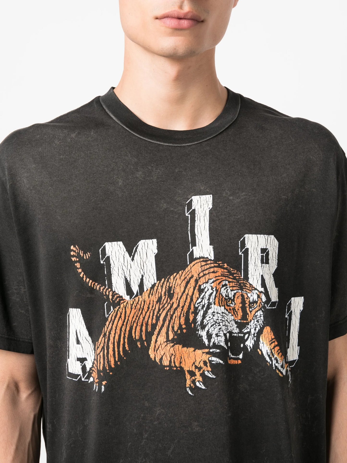 tiger-graphic T-shirt