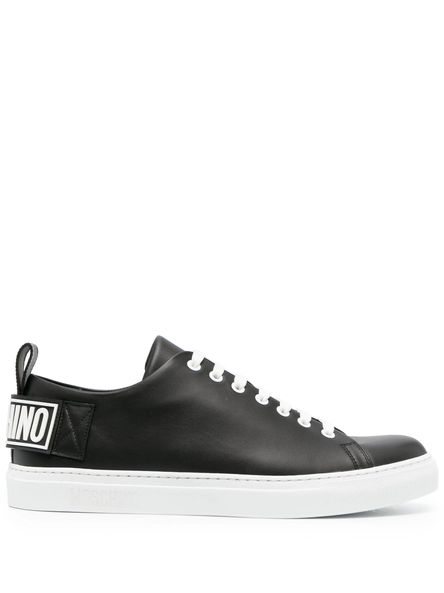 logo-patch low-top sneakers