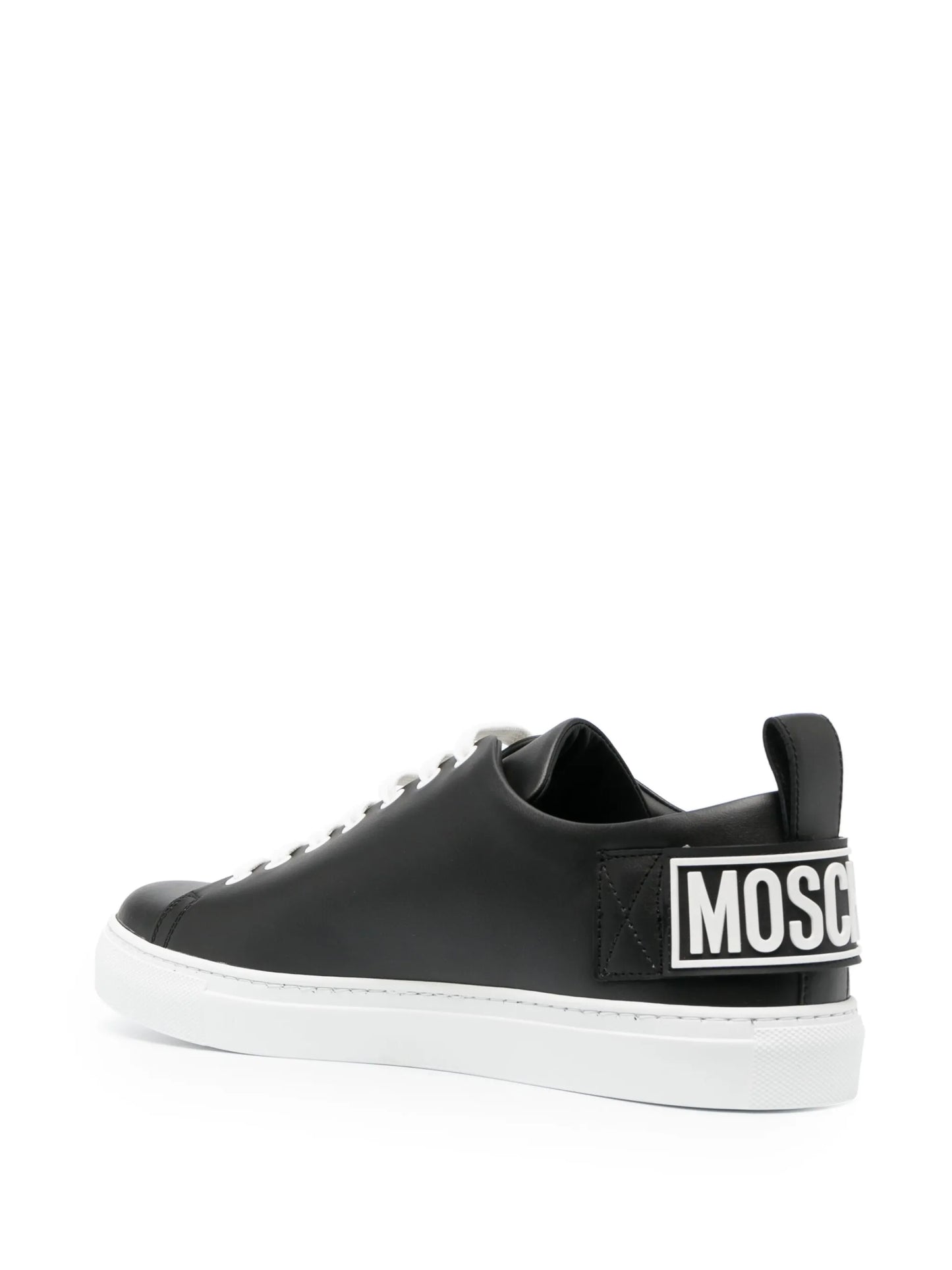 logo-patch low-top sneakers