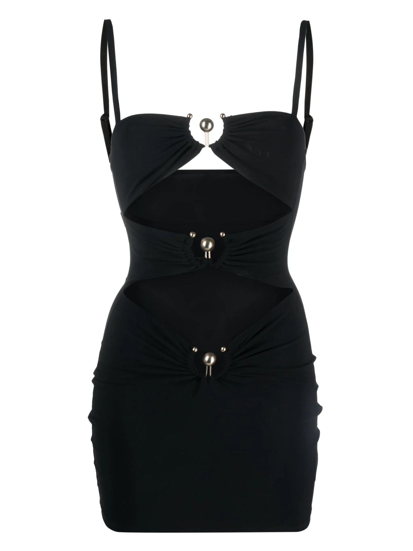 cut-out mini beach dress