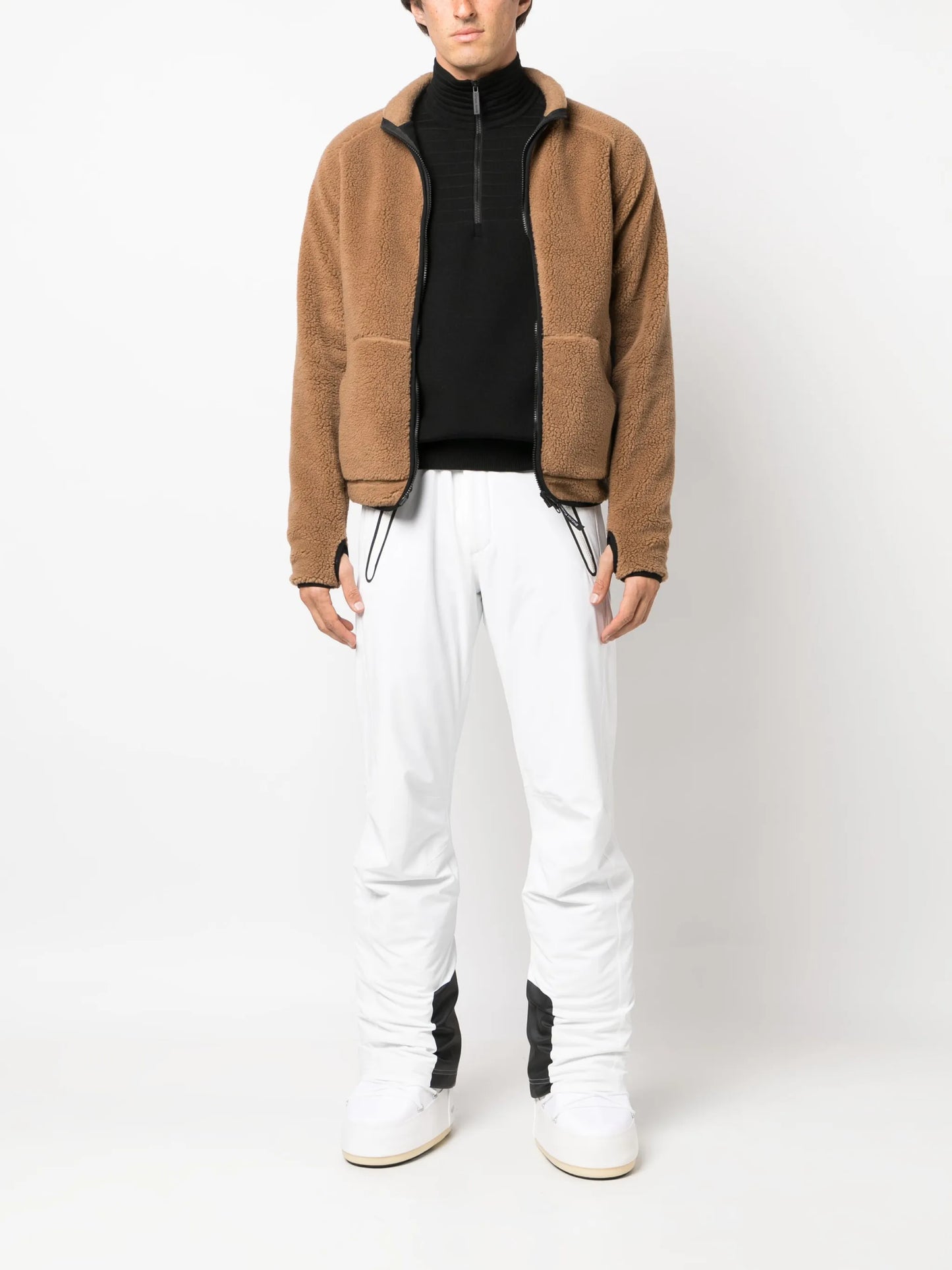 Thore-T colour-block ski trousers