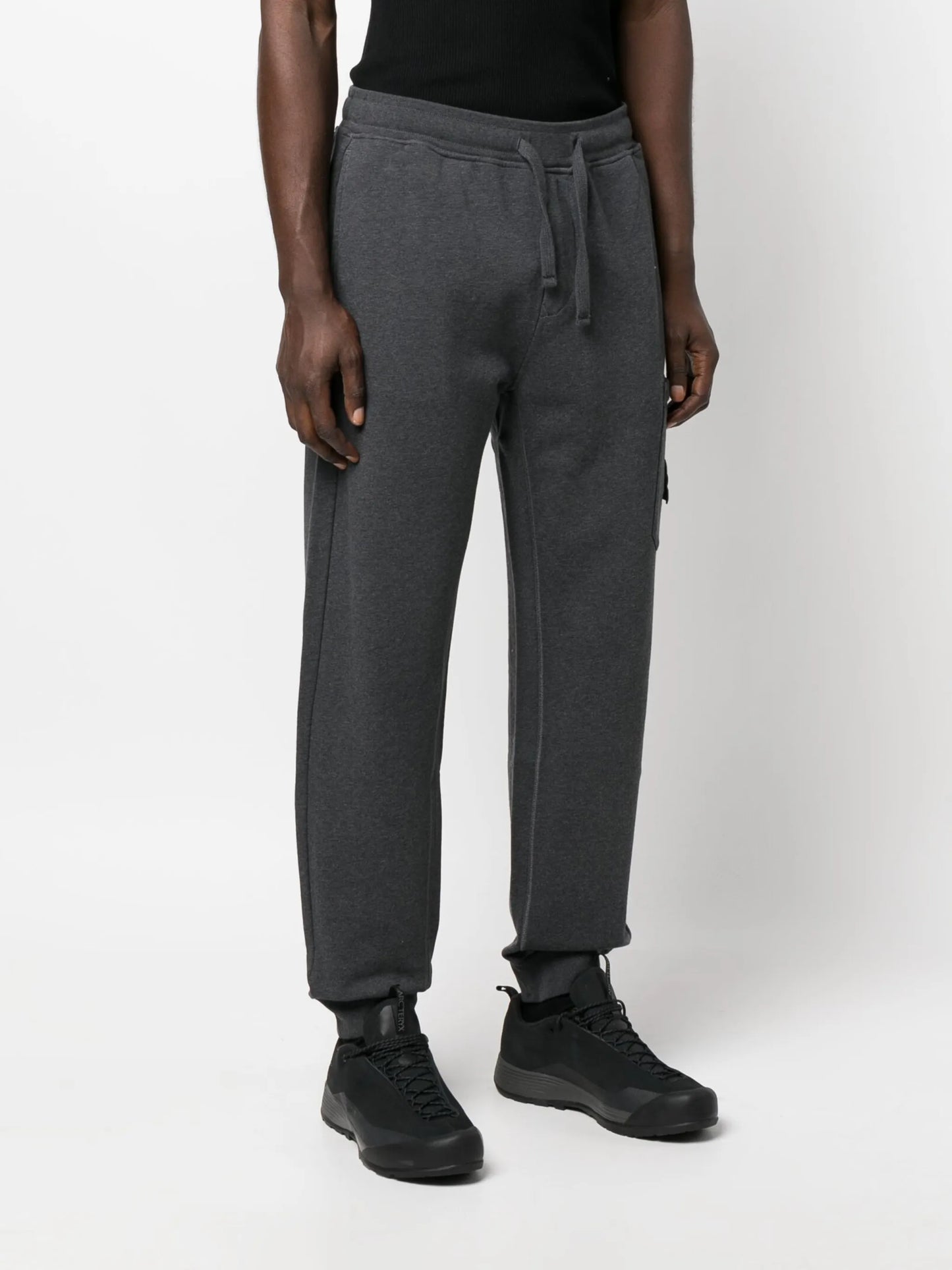 logo-patch track trousers