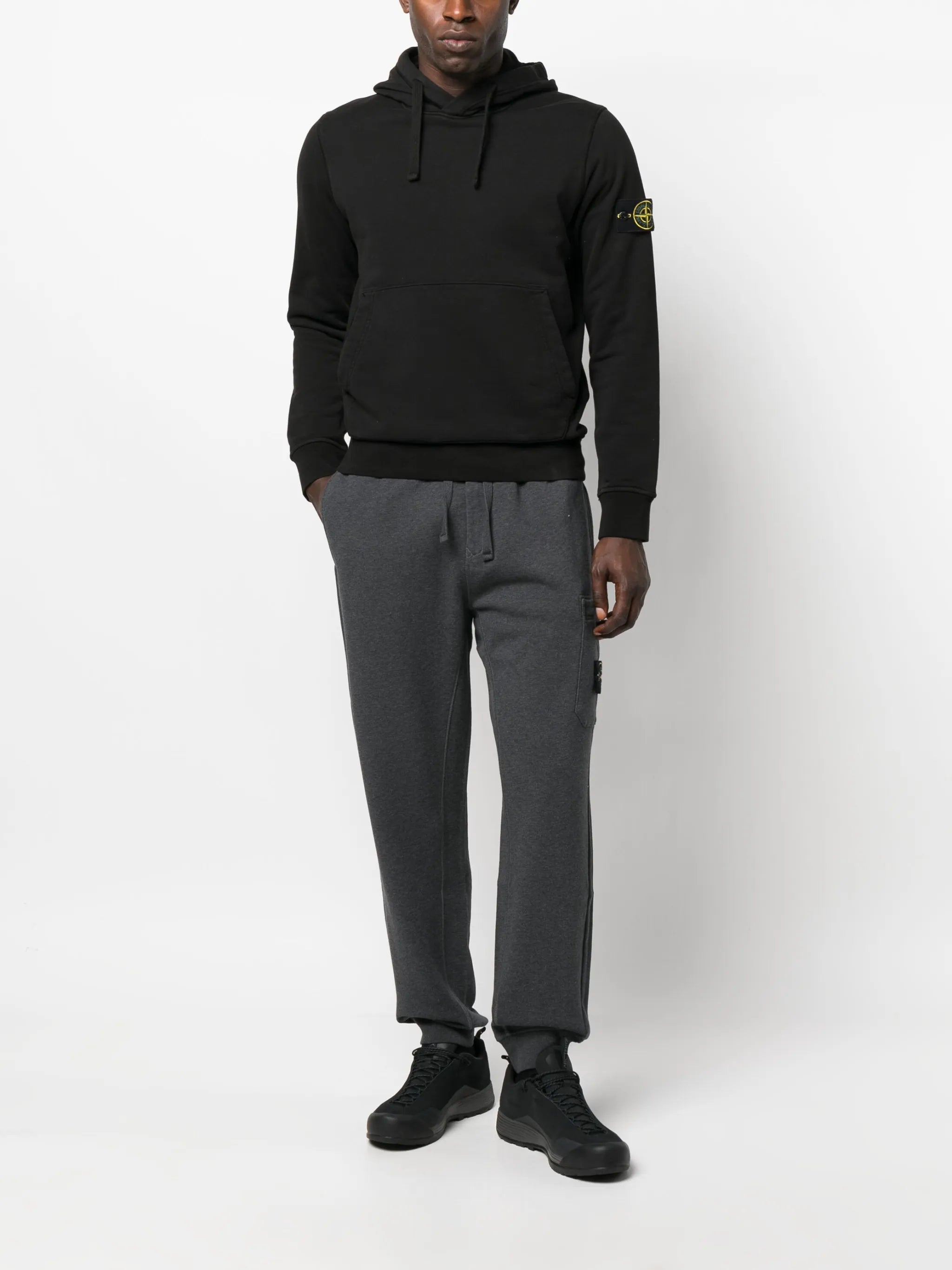 logo-patch track trousers