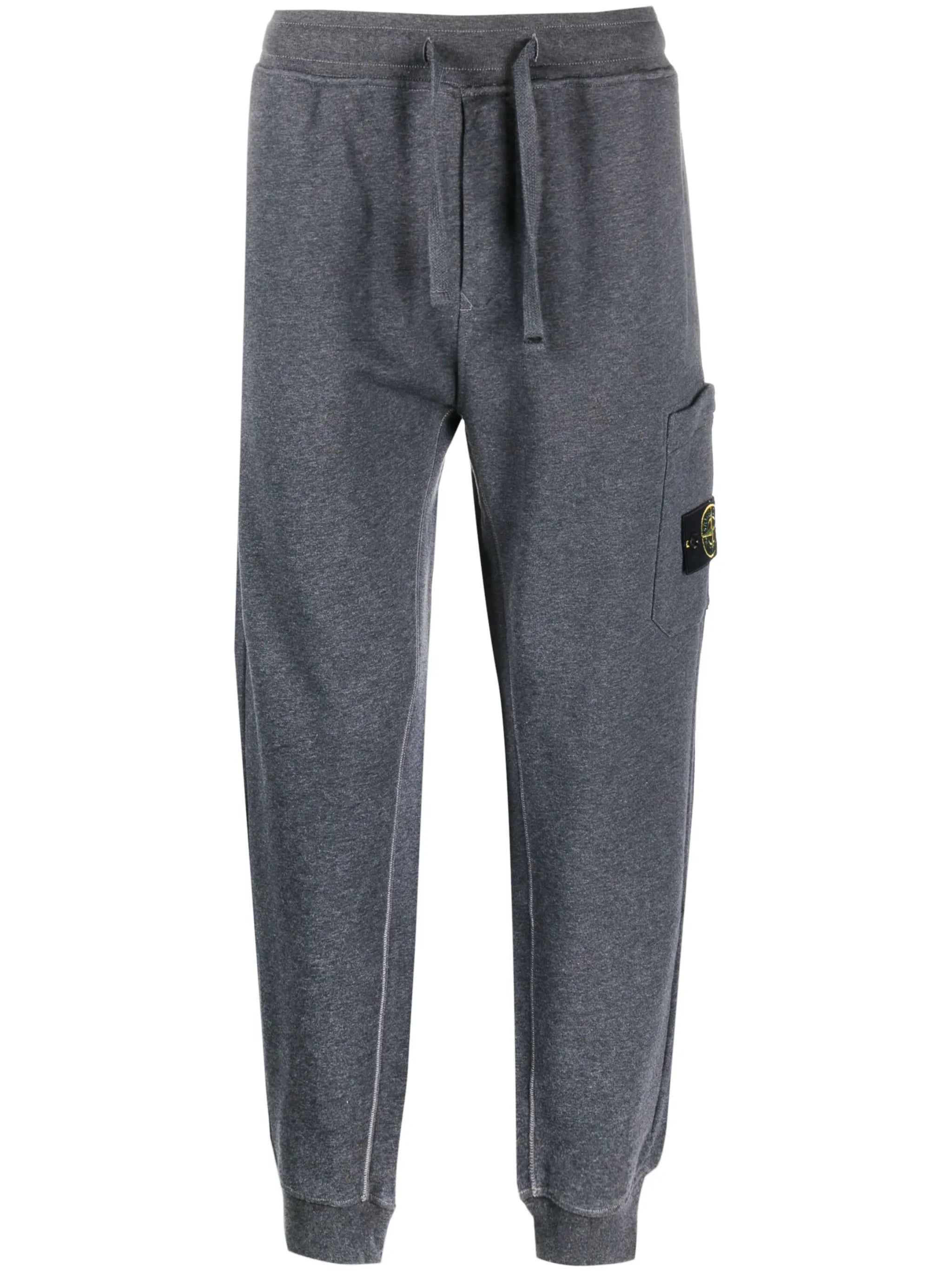 logo-patch track trousers