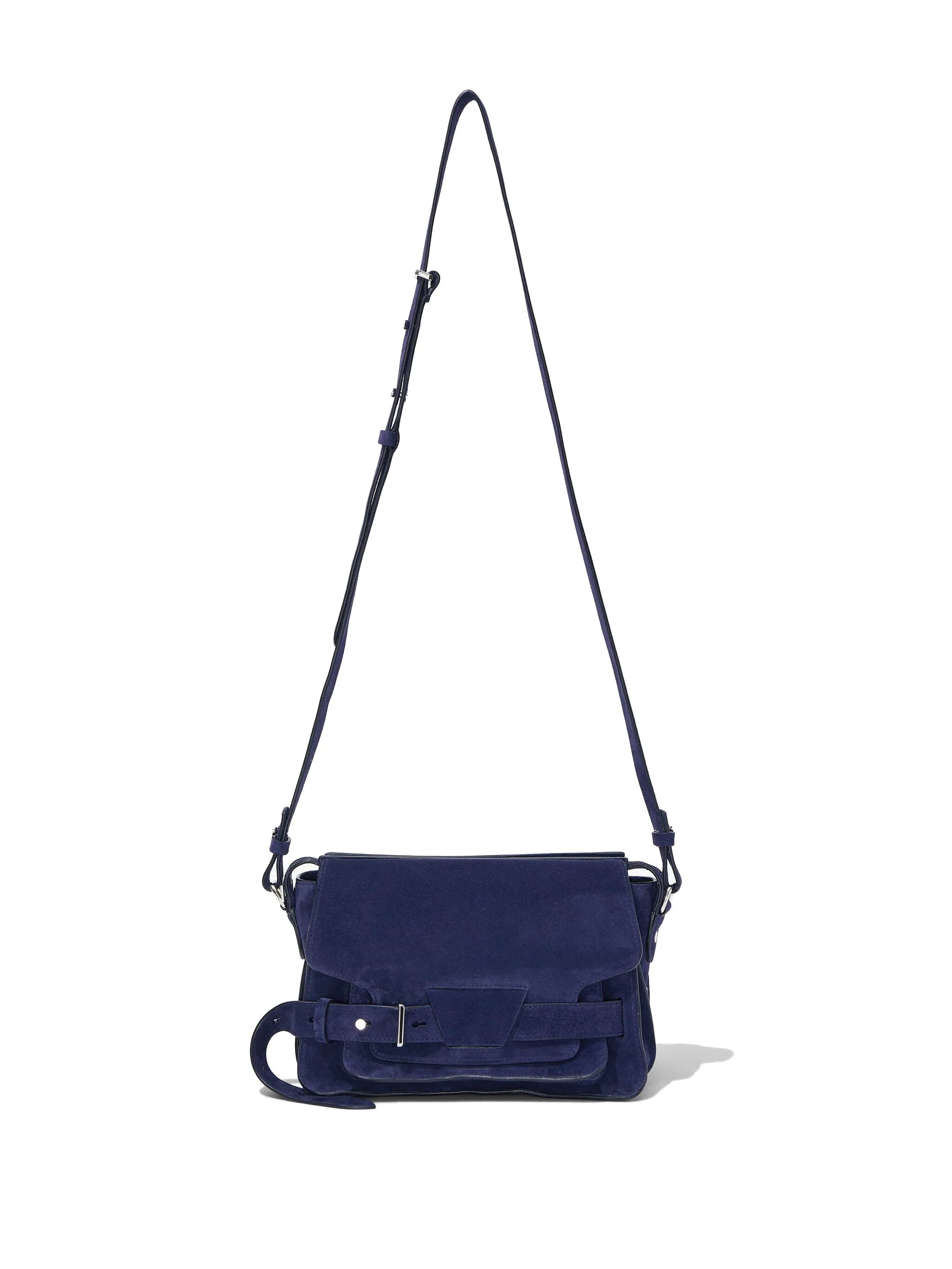 Beacon suede saddle bag