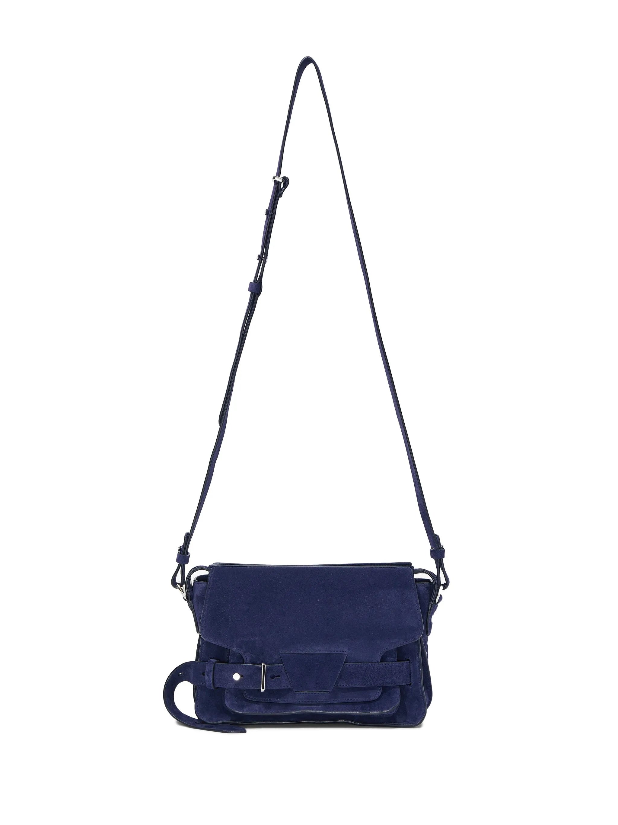 Beacon suede saddle bag