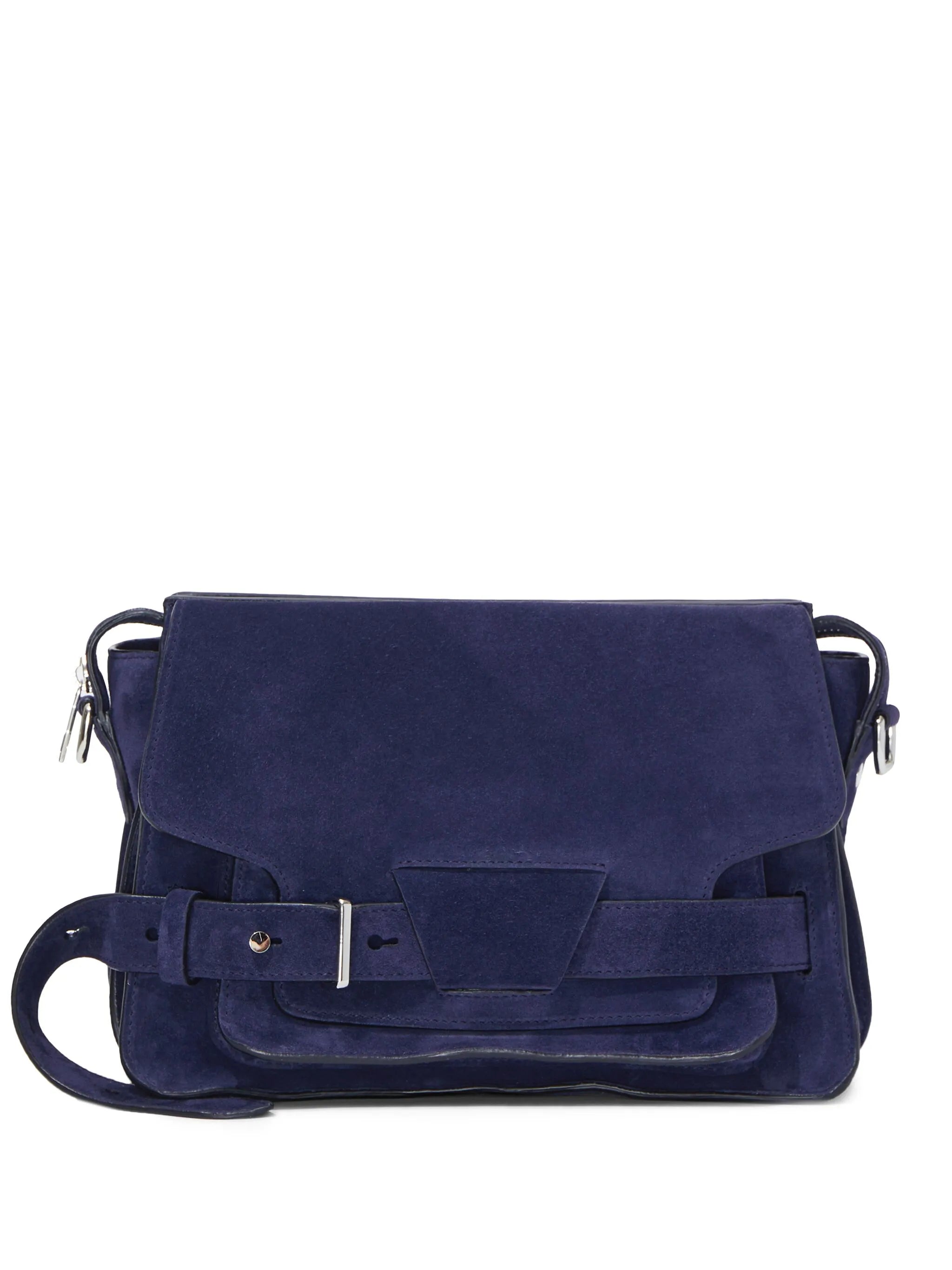 Beacon suede saddle bag