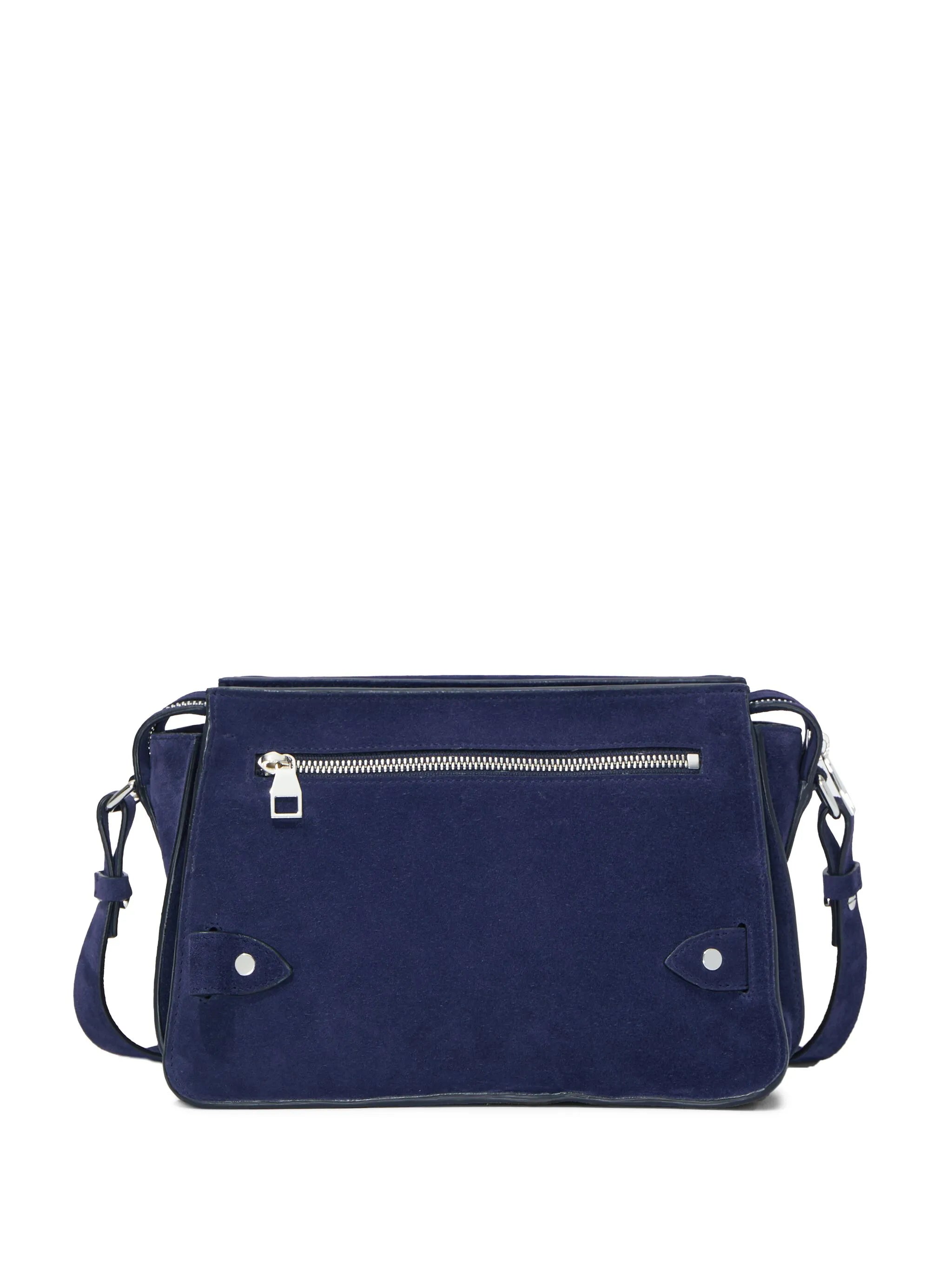 Beacon suede saddle bag