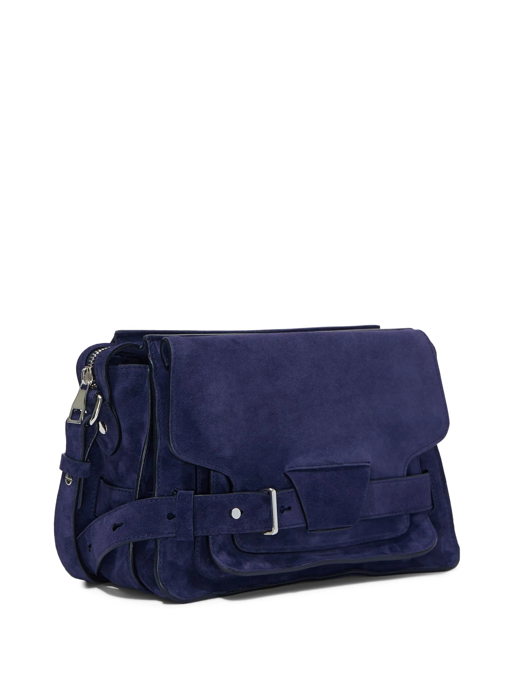 Beacon suede saddle bag