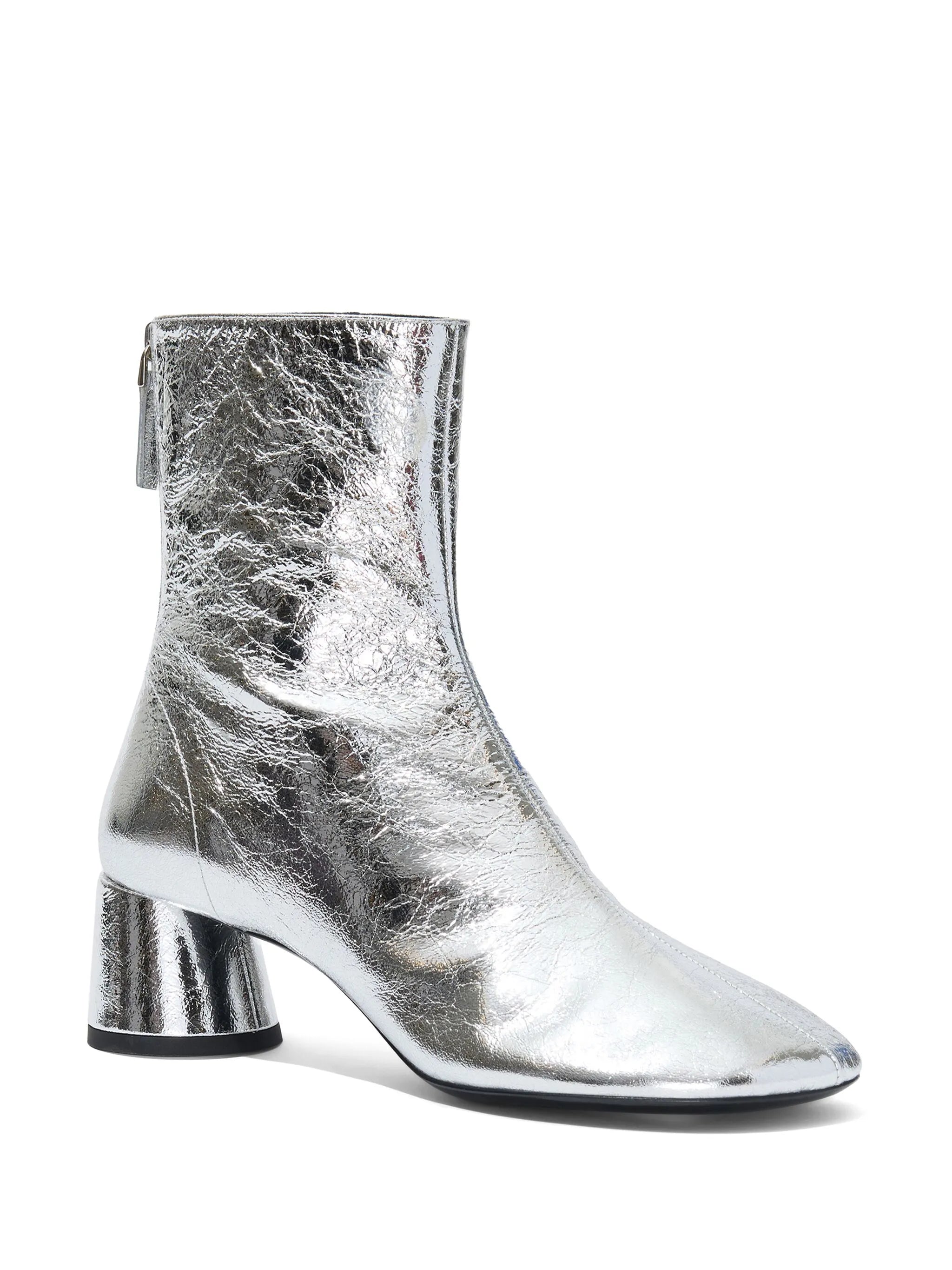 Glove 55mm metallic-effect boots