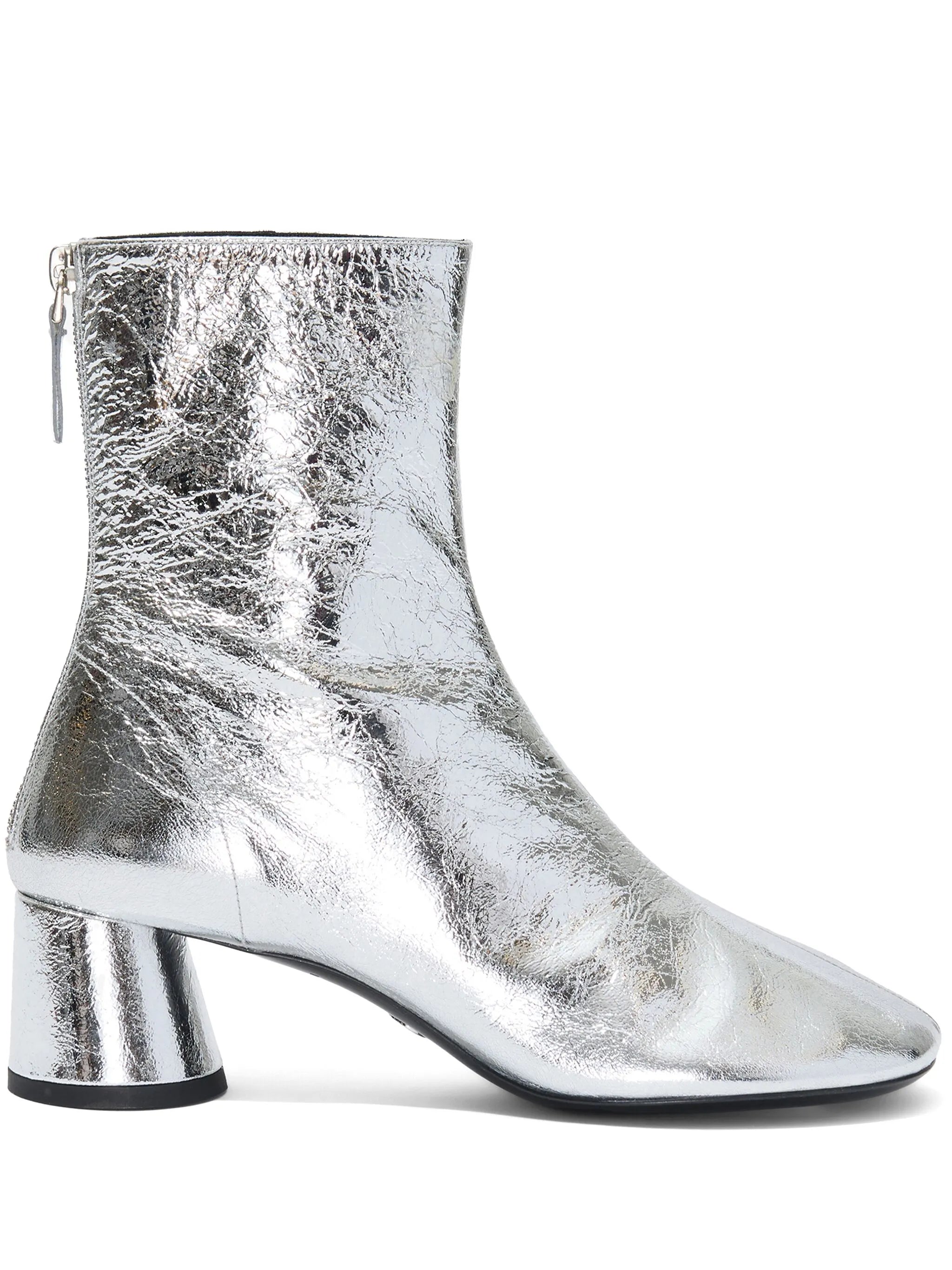 Glove 55mm metallic-effect boots