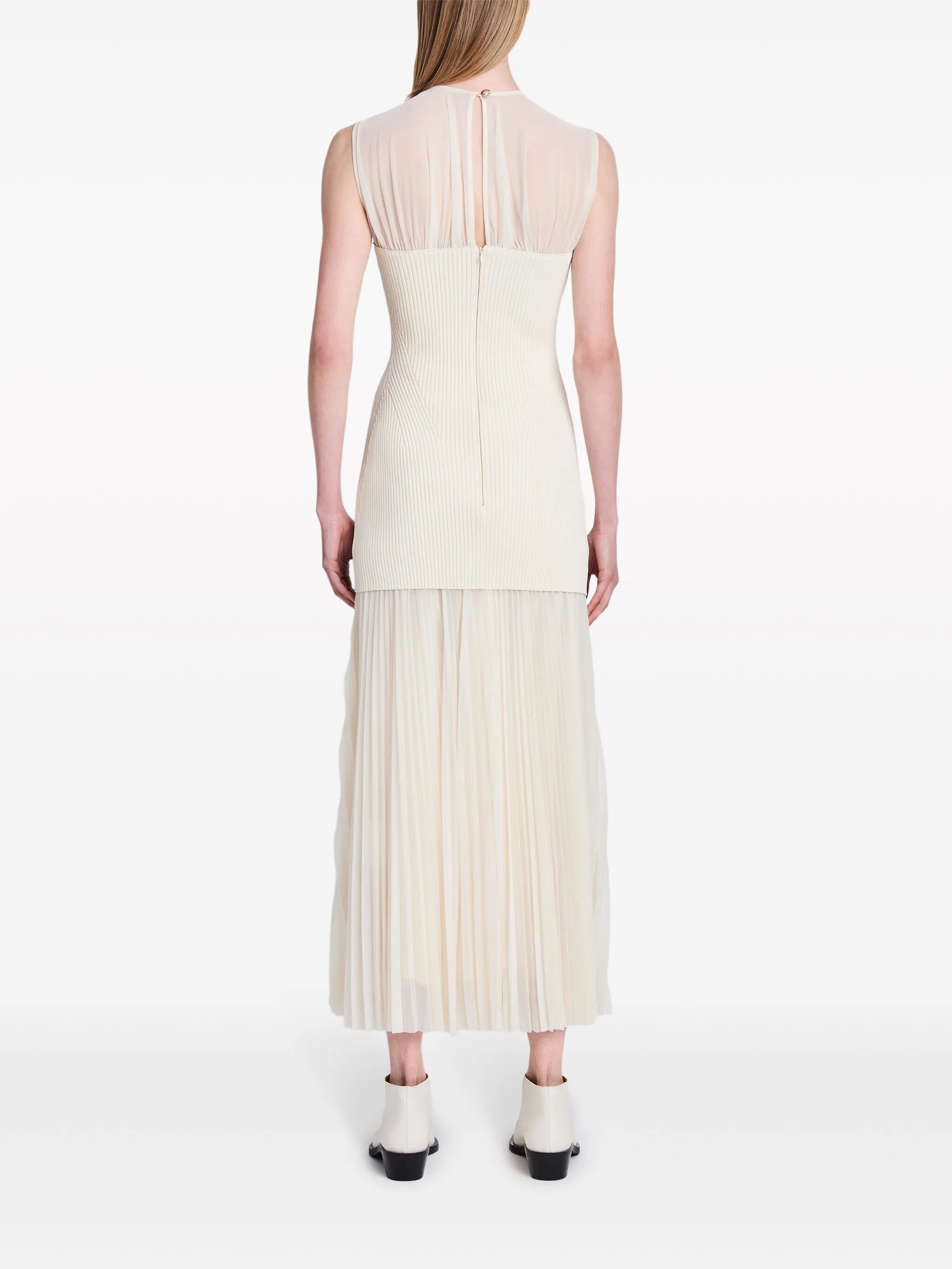 Niki semi-sheer dress
