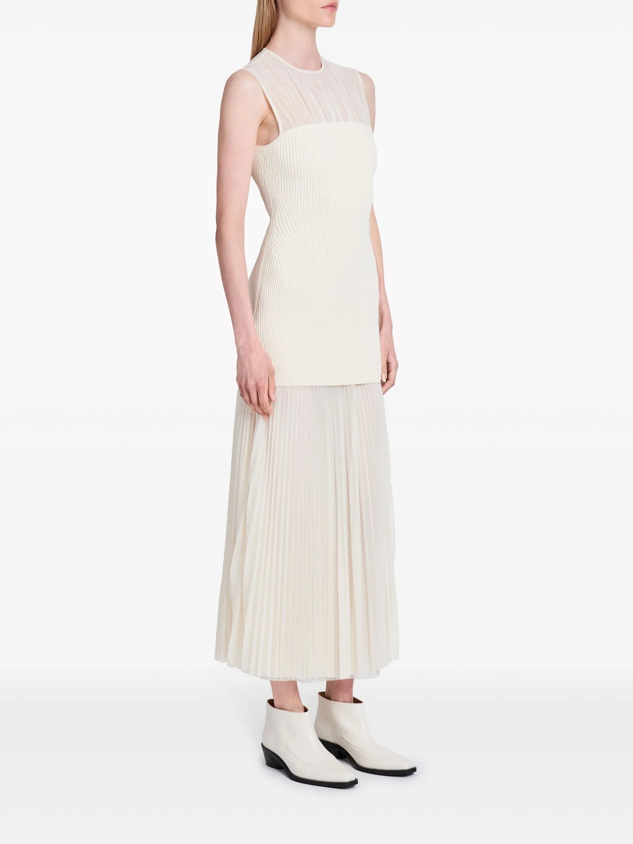 Niki semi-sheer dress