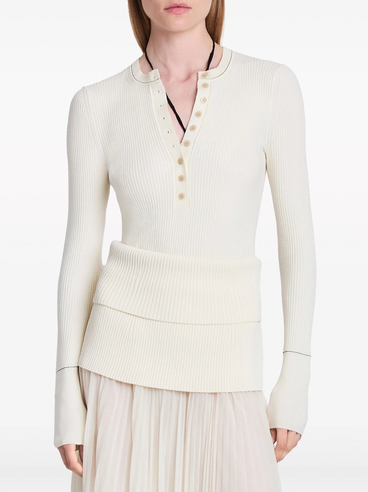 Agnes ribbed jumper