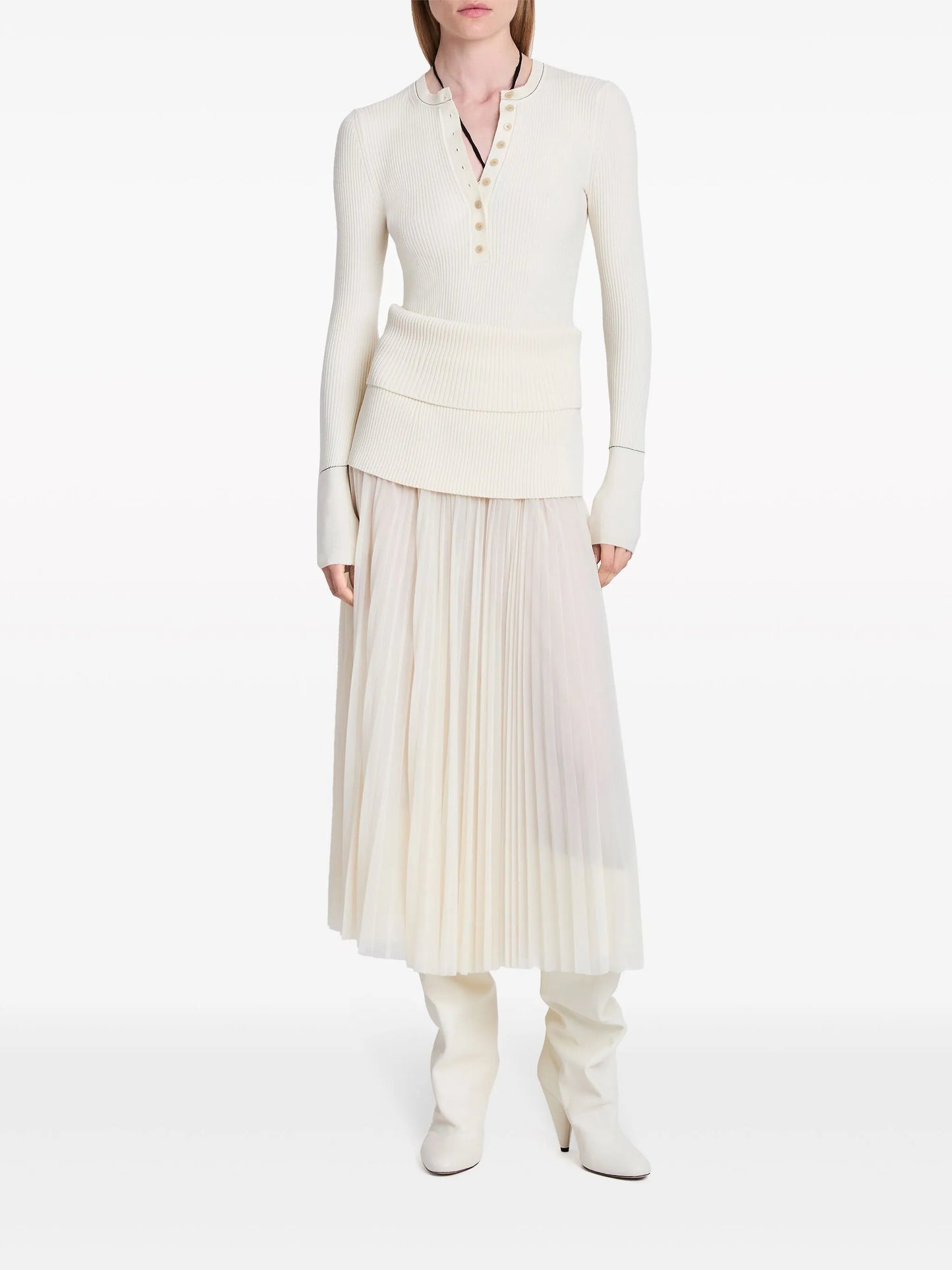Agnes ribbed jumper