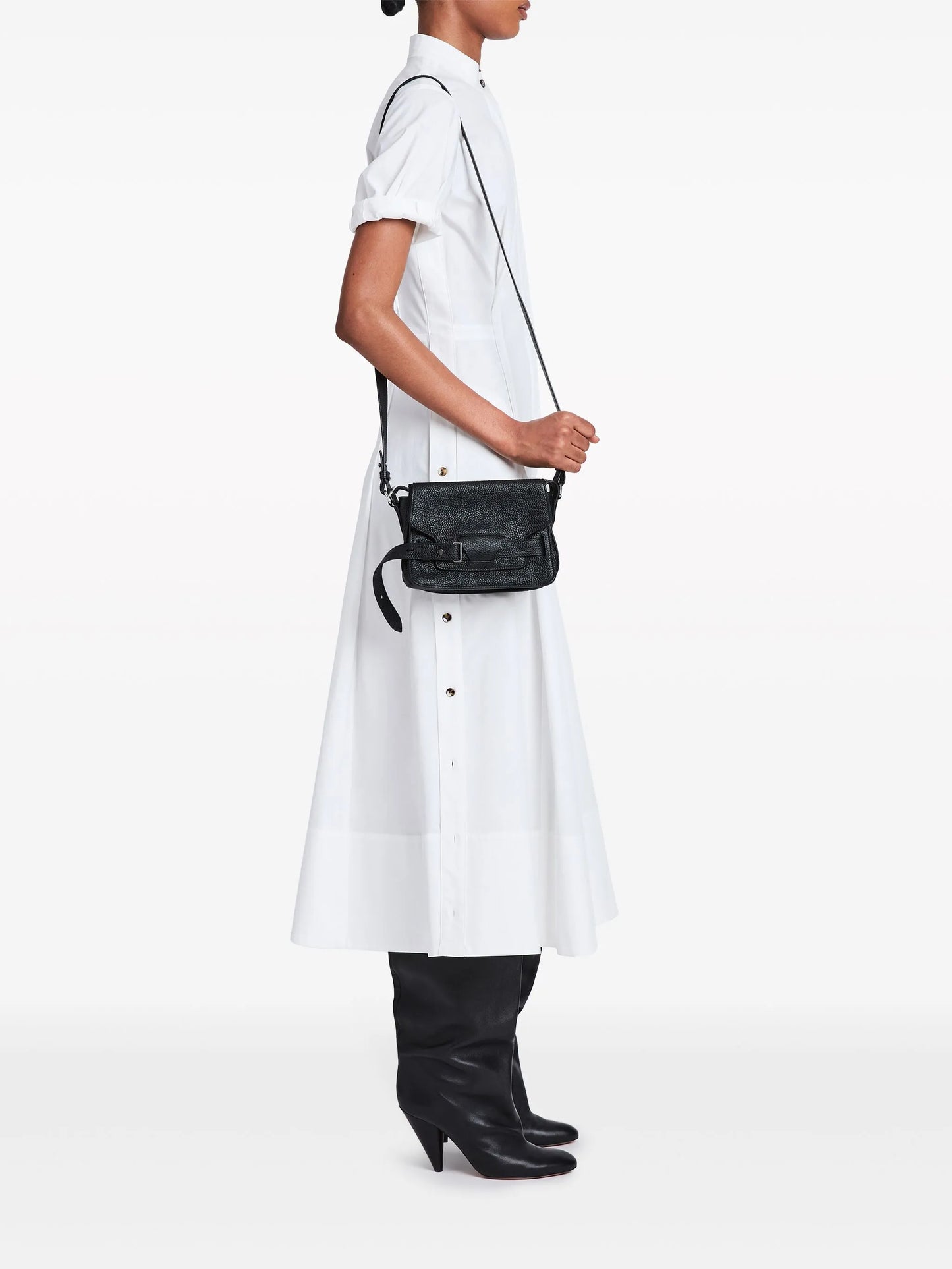 small Beacon leather crossbody bag