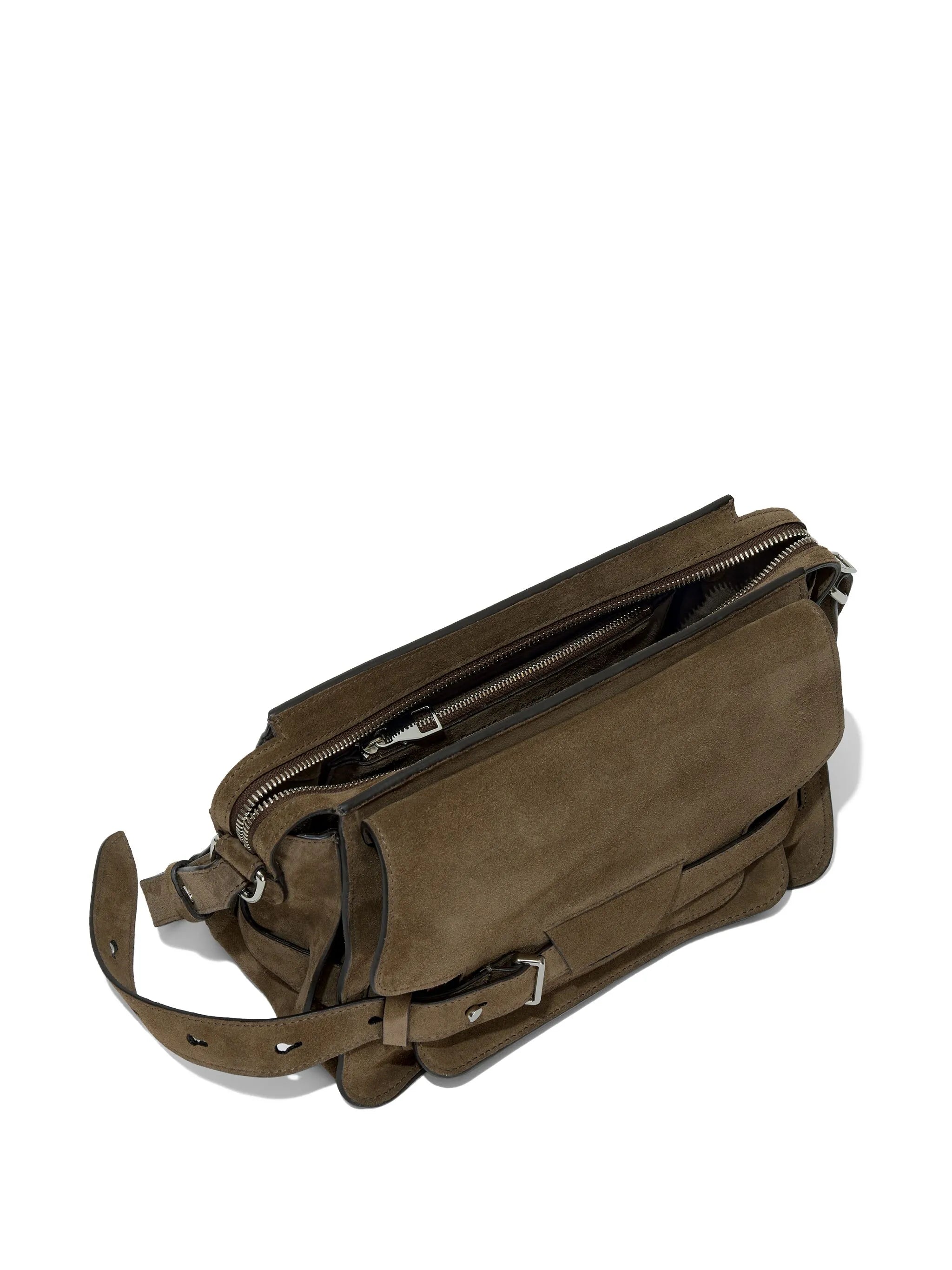 Beacon suede bag