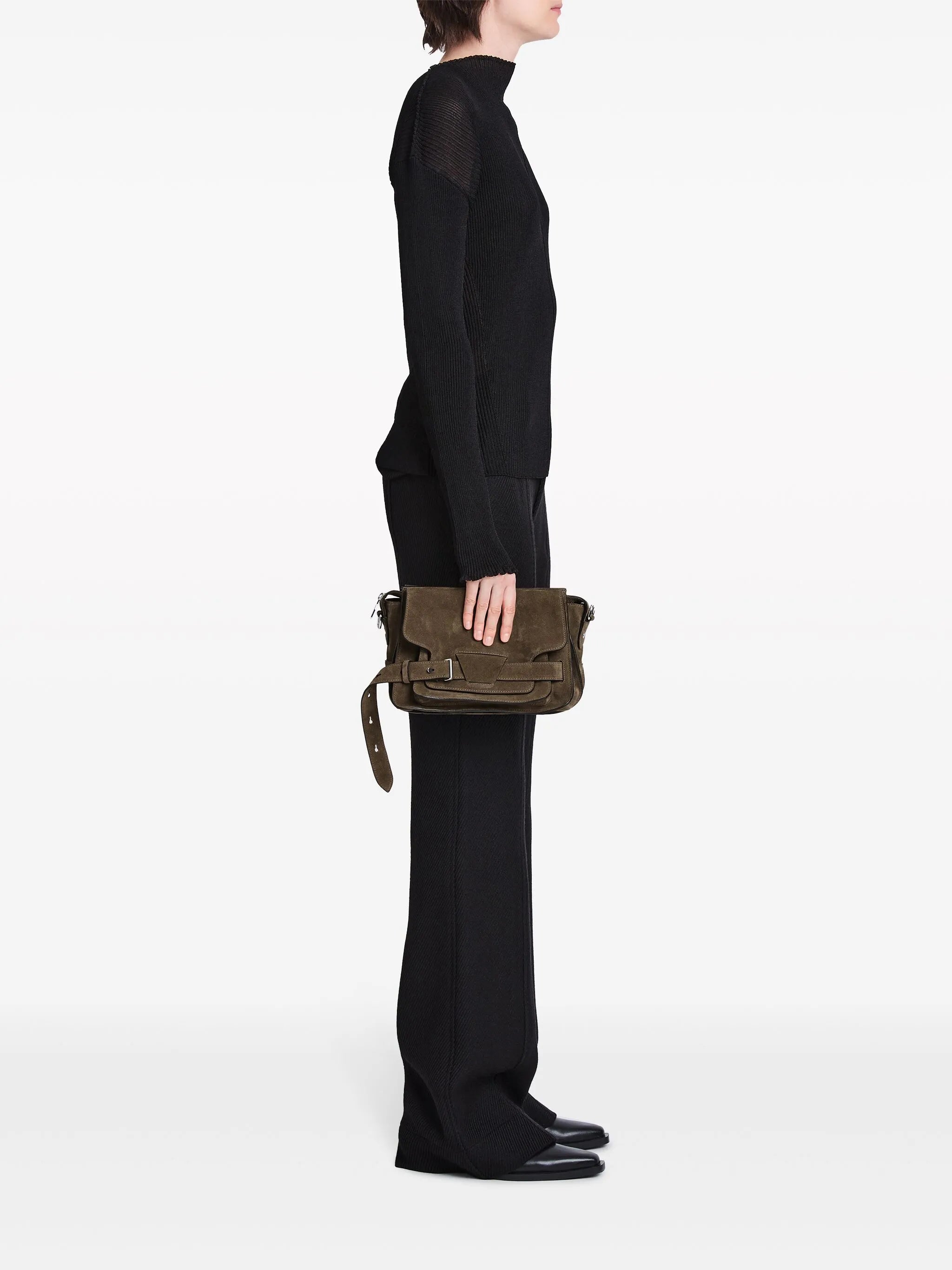 Beacon suede bag