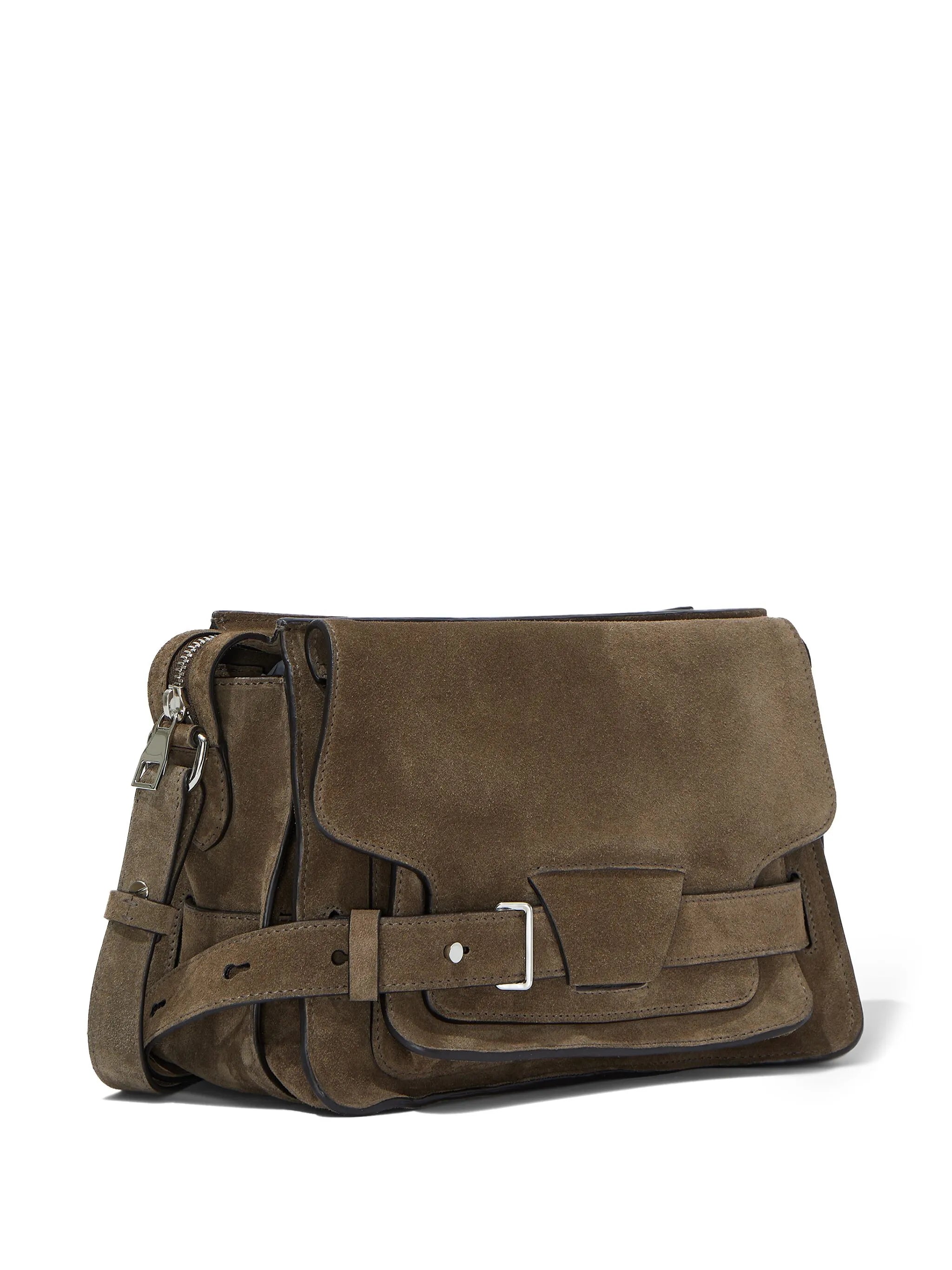 Beacon suede bag