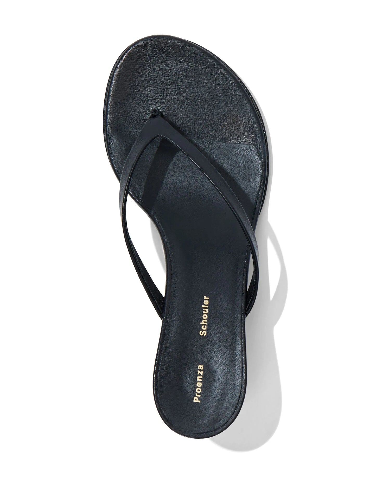 Spike 65mm leather thong sandals