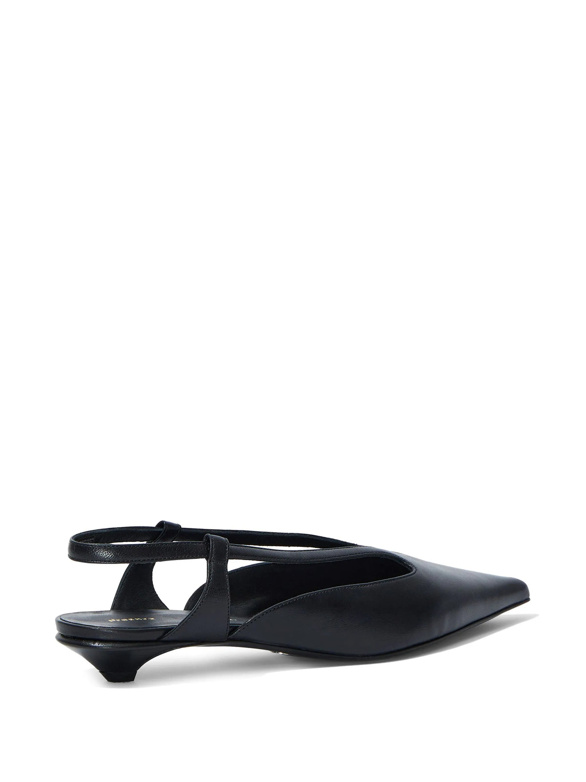 pointed-toe slingback pumps