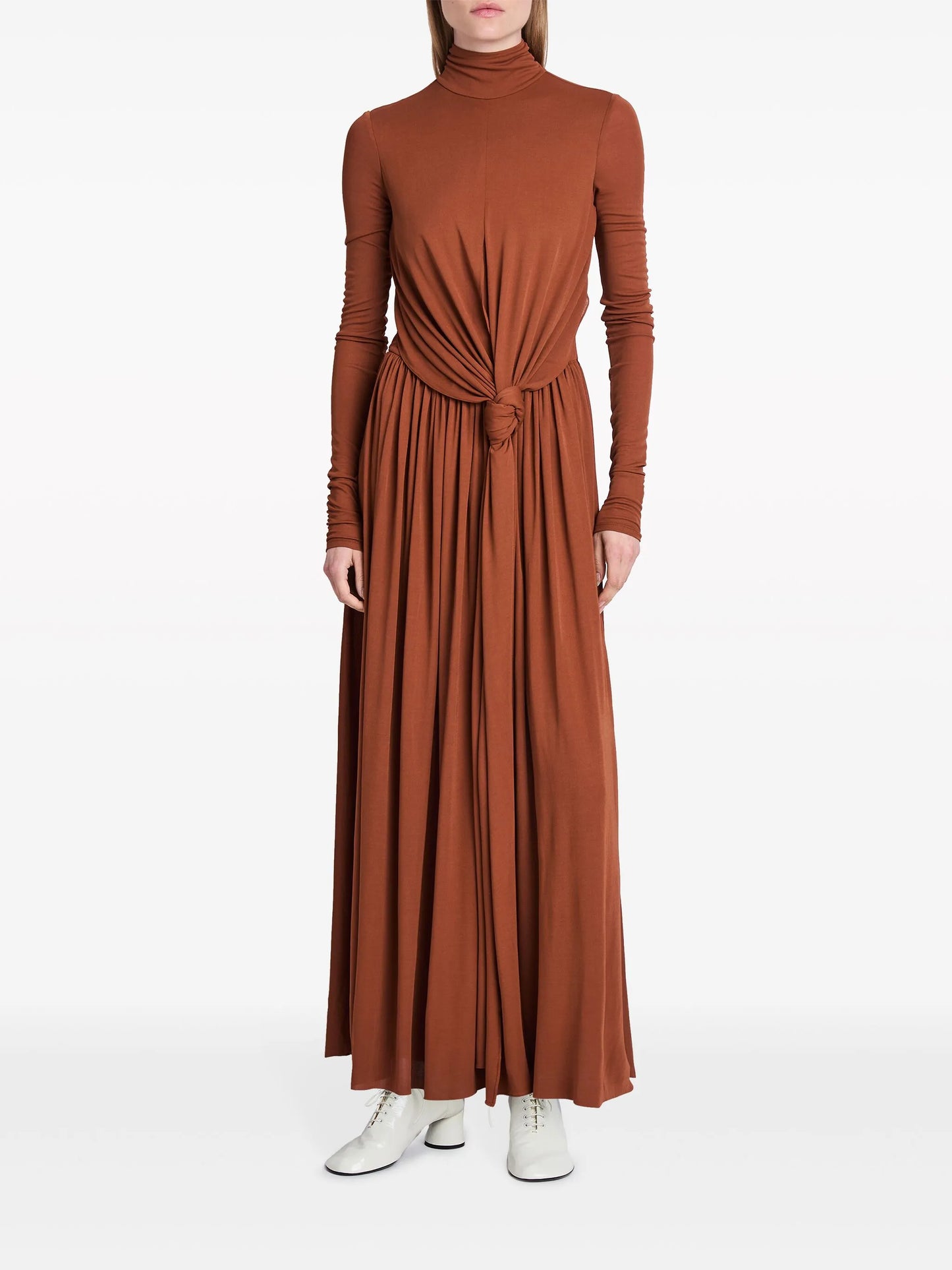 Meret tie-detail maxi dress
