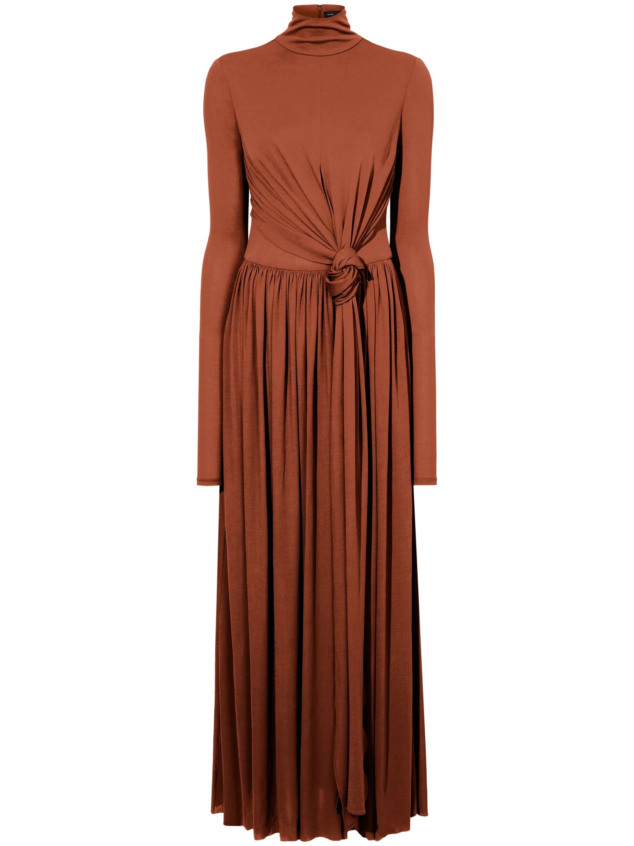 Meret tie-detail maxi dress