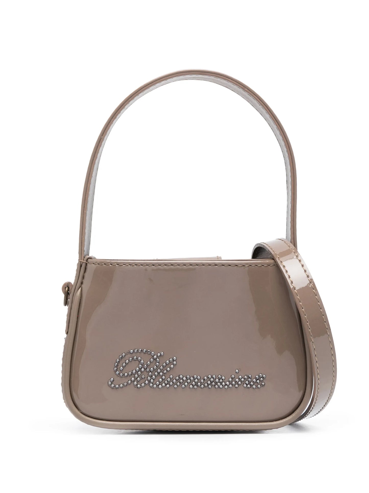 crystal-embellished logo mini bag