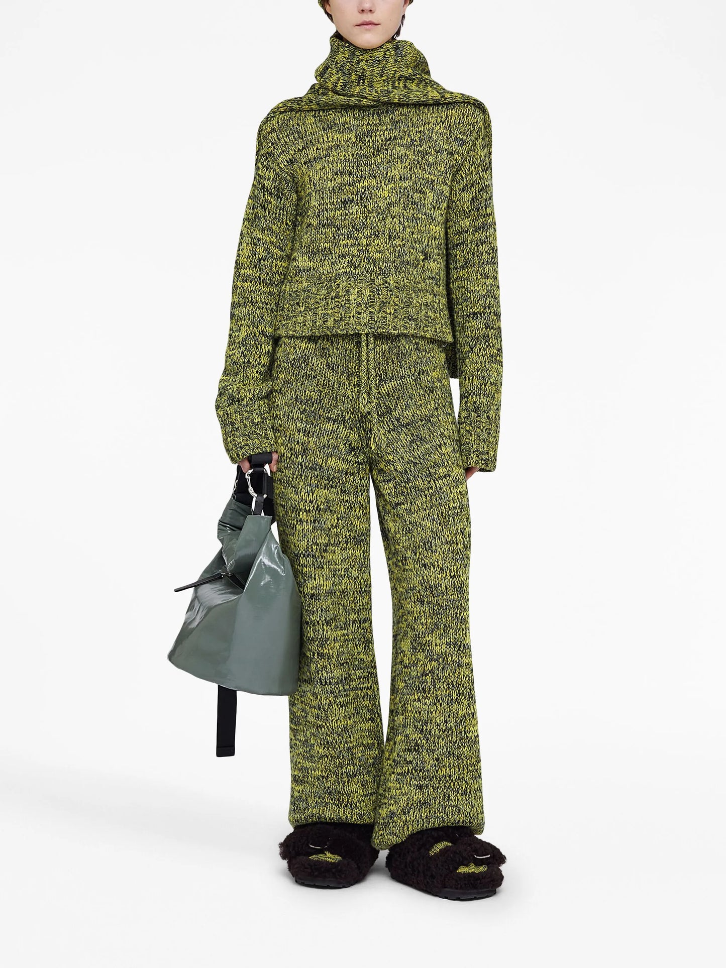 long-sleeve wool jumper